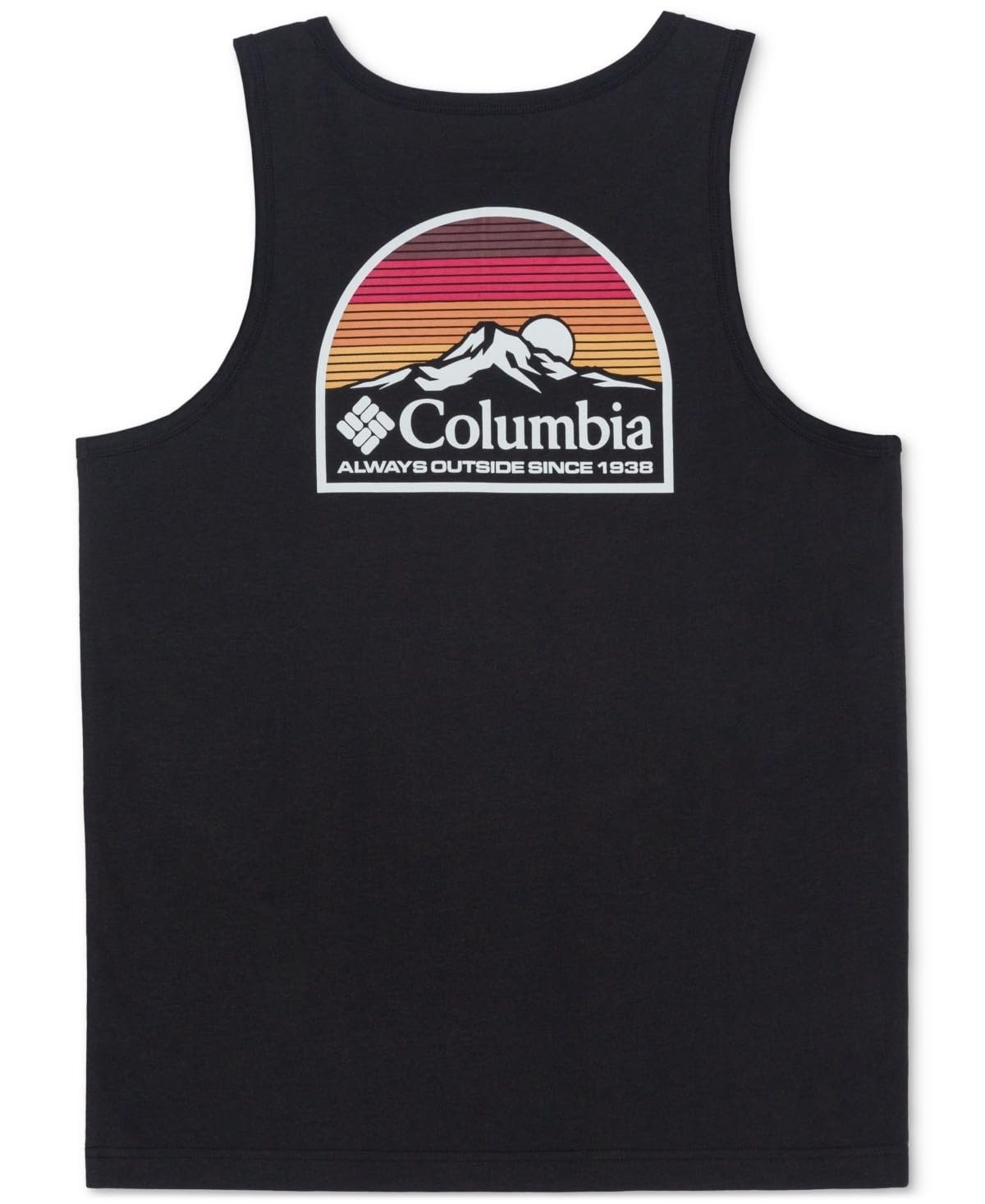 Columbia Men’s Sleeveless Tank Top Shirt Graphic Black New