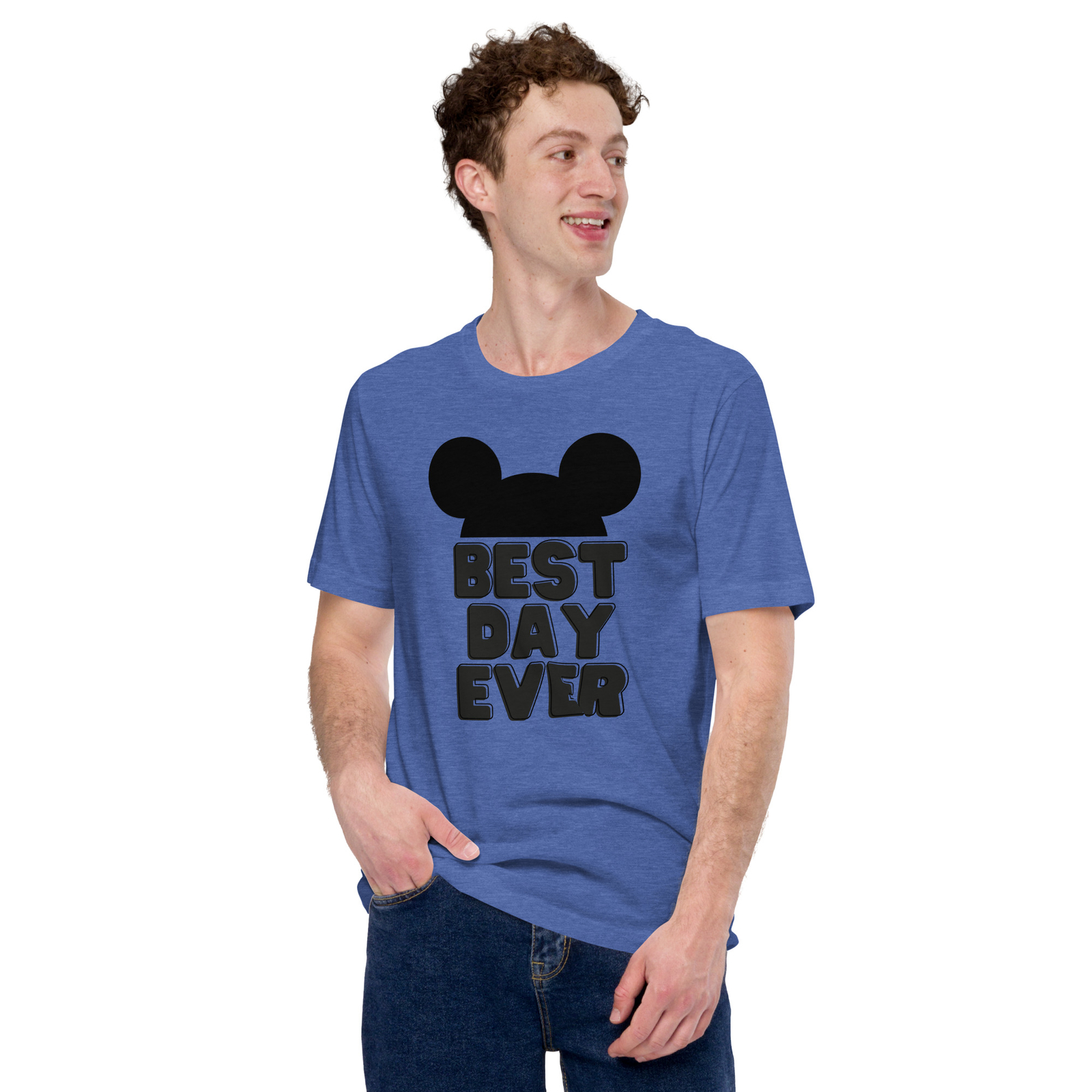 Mickey Best Theme Park Day Ever Birthday Disney T-Shirt XS,S,M,L,XL,2X,3X,4X
