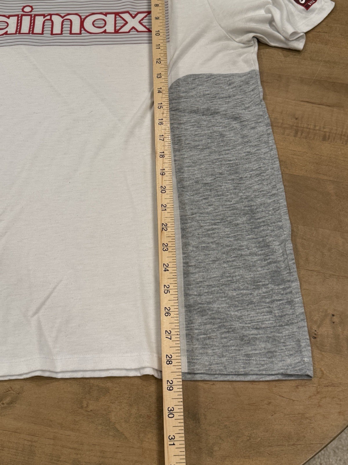 Nike Air Max Vintage T-Shirt Large L White non ducor duco Dri-Fit AirMax