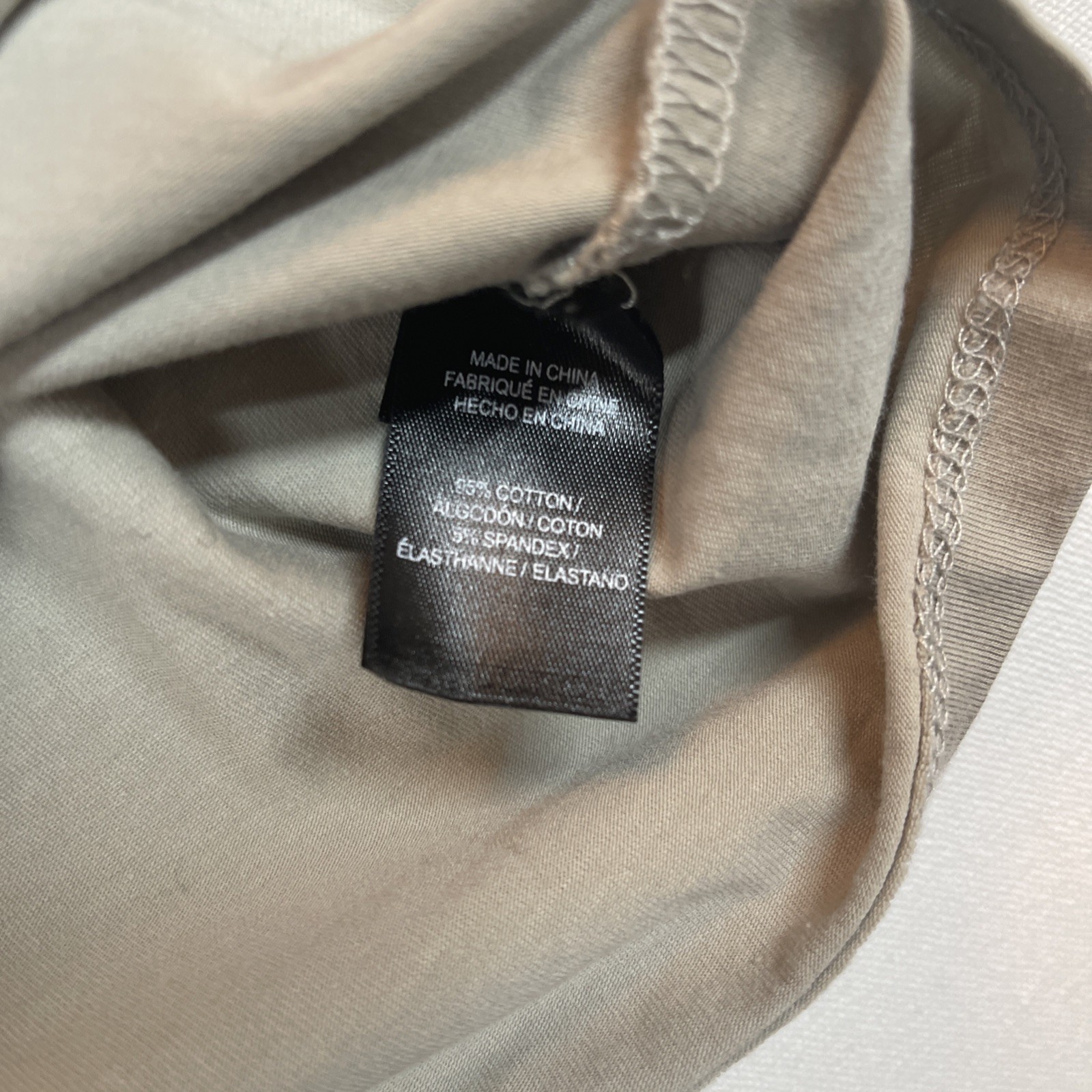 Kenneth Cole Men’s Green Stretch T-Shirt Slim Fit Organic Cotton Blend M
