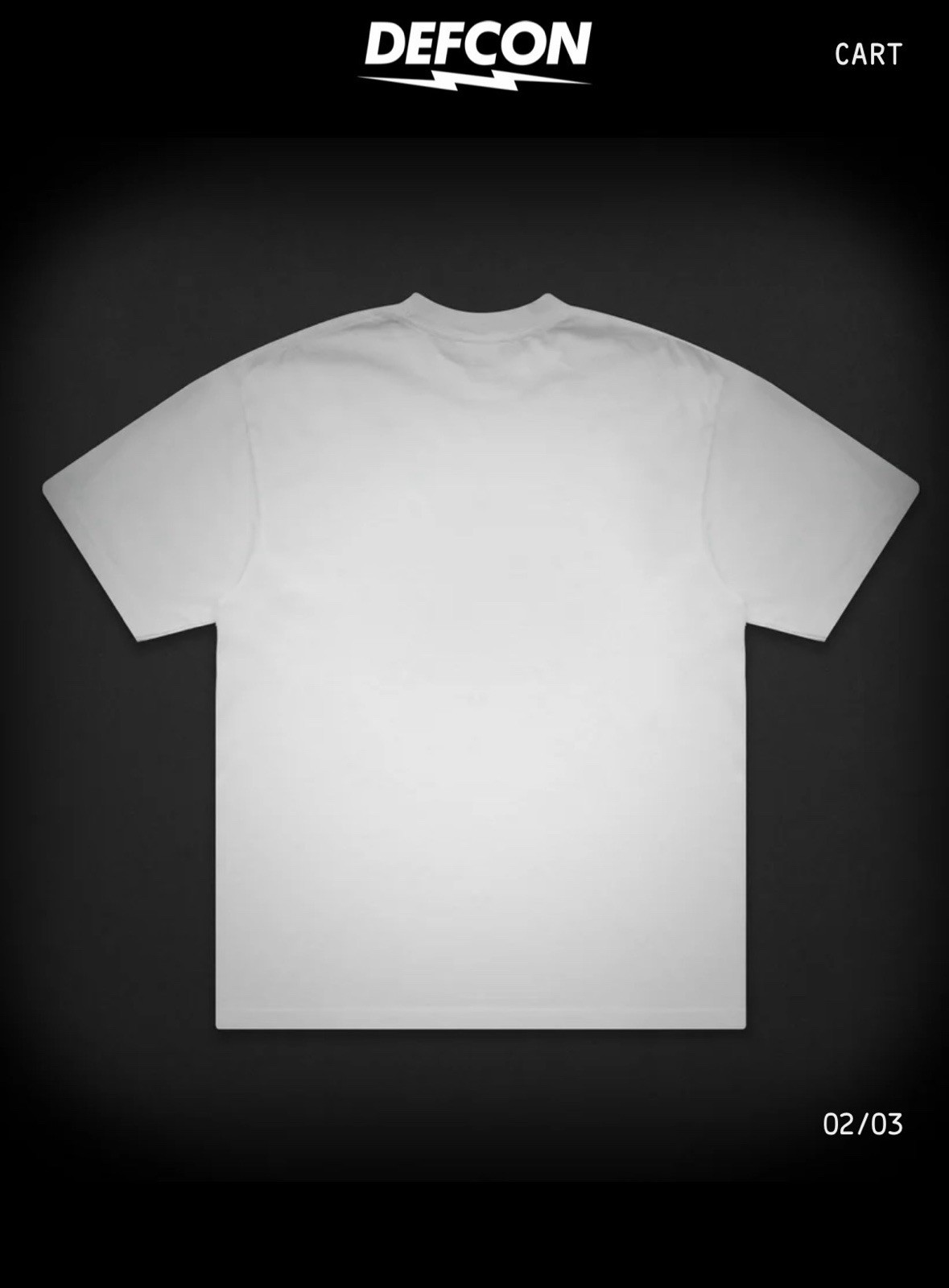 *NEW* Defcon Group Strike Eagle T Shirt White Size Medium Defense Condition Vans