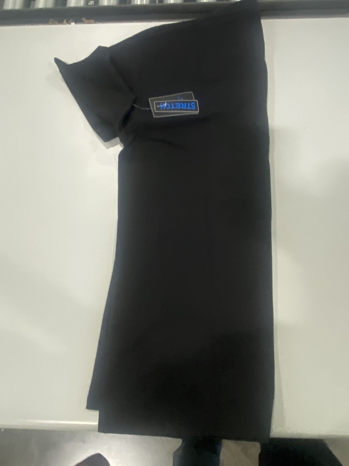 BLACK ICE PLAIN SHORT SLEEVES T-SHIRT, SIZE: MEN L – BLACK