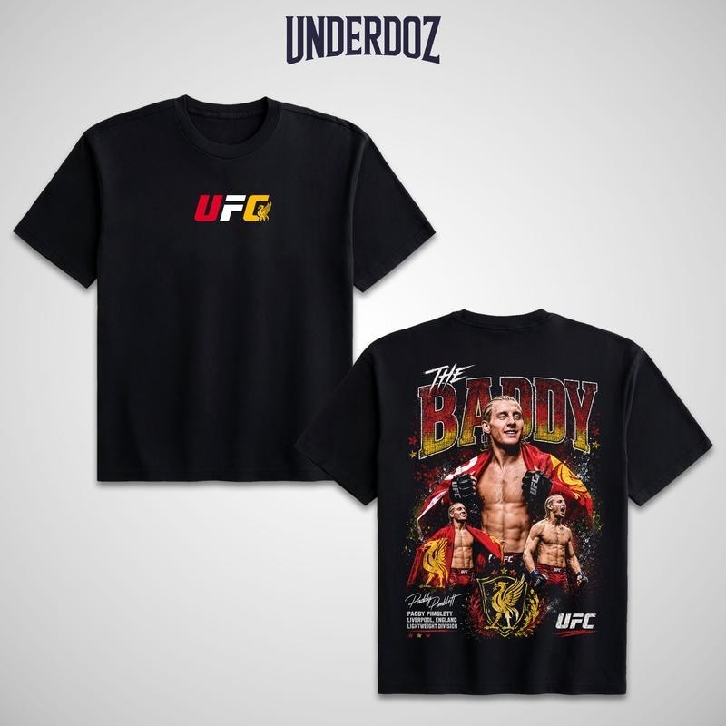 Men’s UFC Paddy Pimblett The Baddy T-Shirt, The Baddy UFC Graphic Tee, UFC MMA S