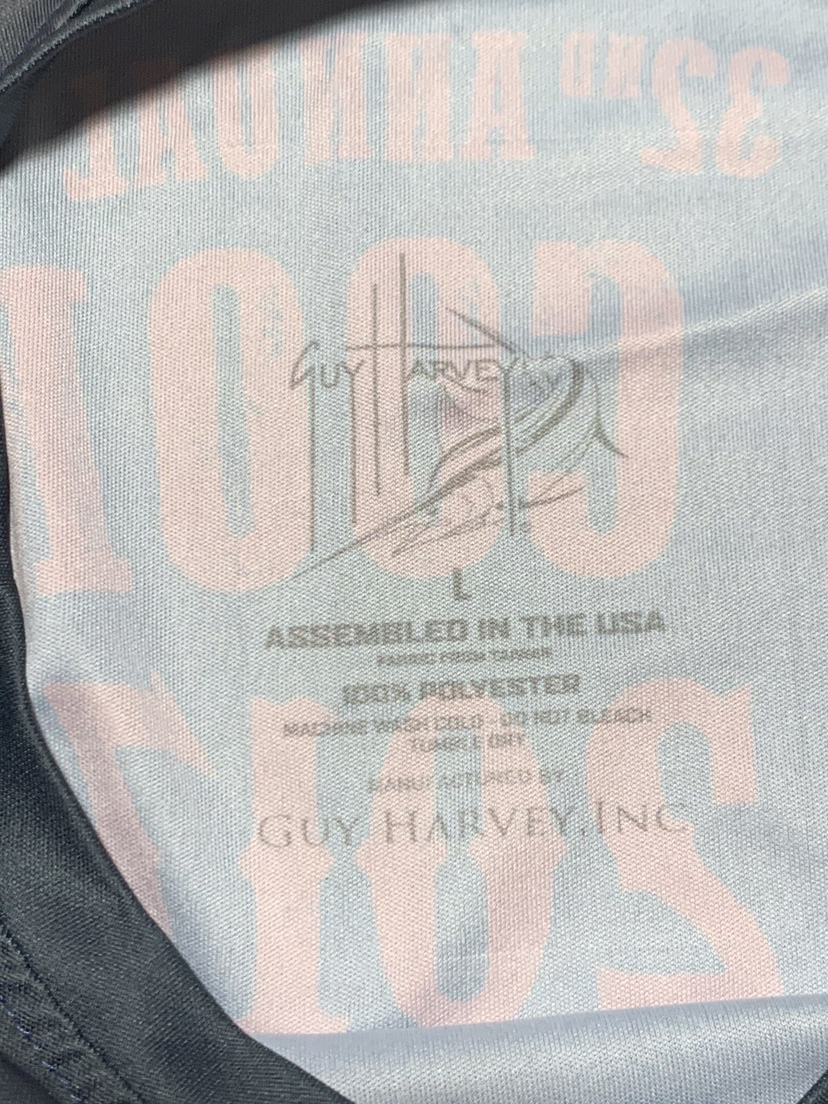 Guy Harvey Fishing Long Sleeve Shirt 32nd Annual Chili Cook-Off 2017 Kiss 99.9FM
