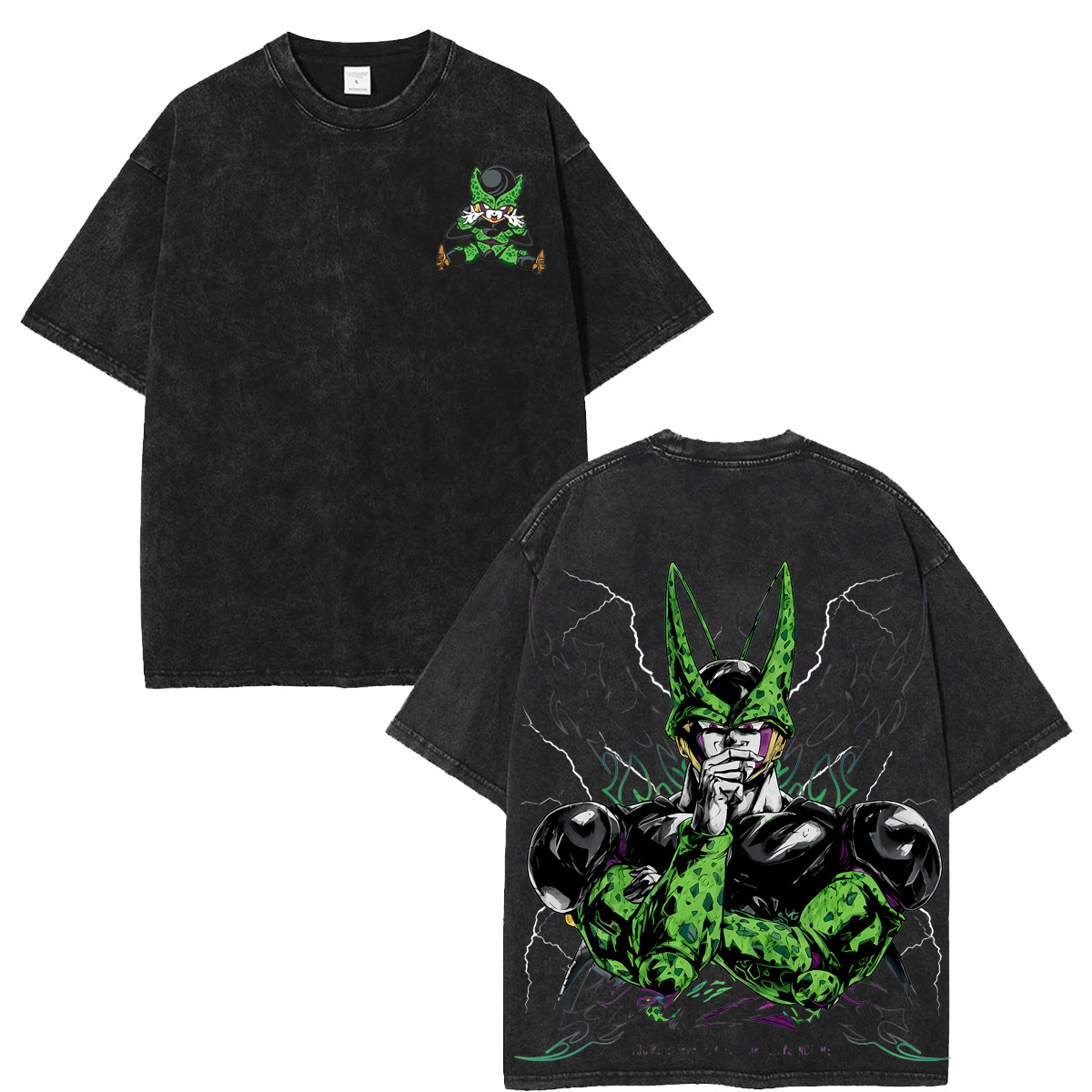 DBZ Perfect Cell Anime Graphic Tee Fans And Lovers Streetwear Tshirt