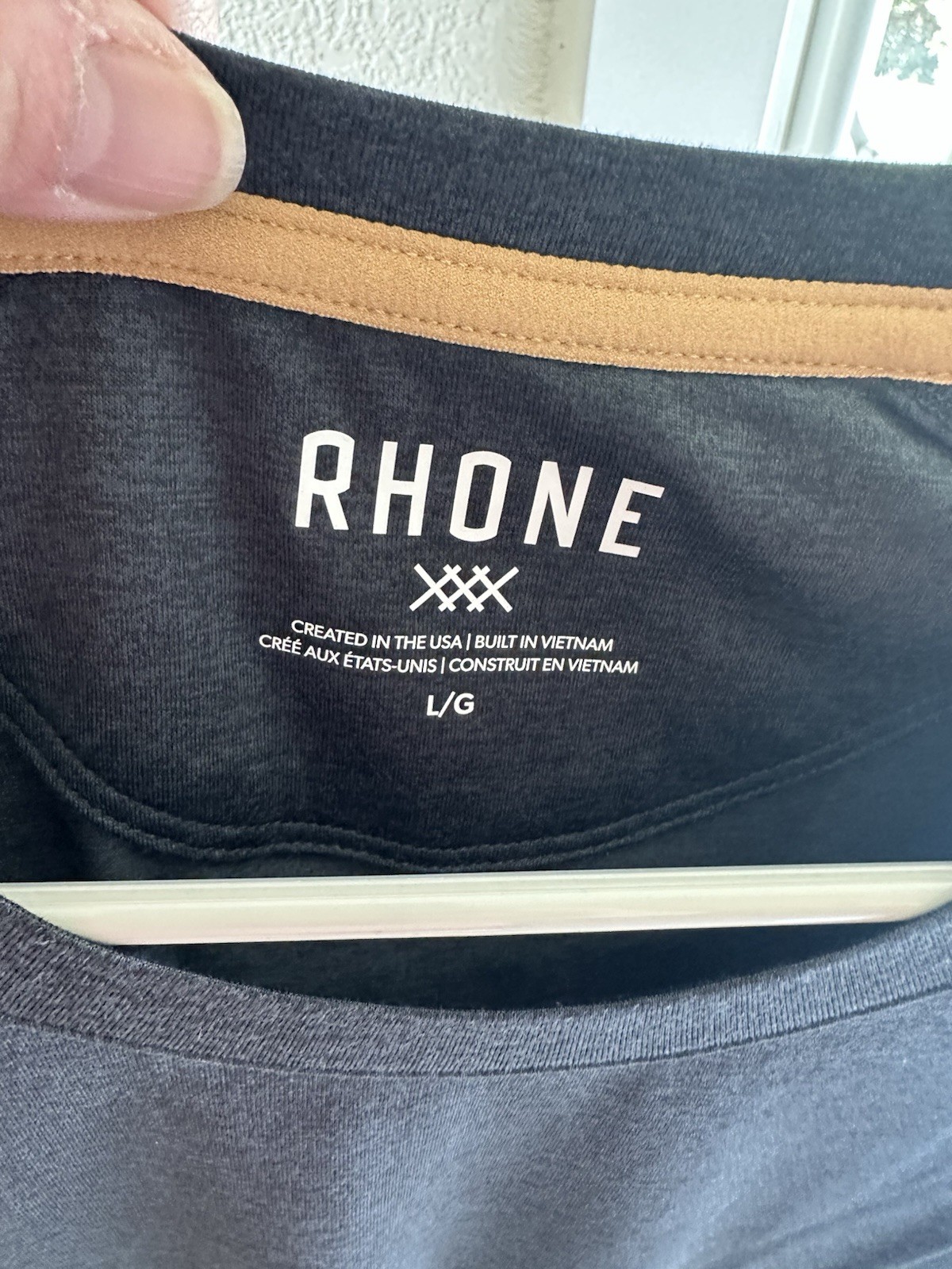 Rhone Performance Atmosphere T Shirt Grey Size: L NWT