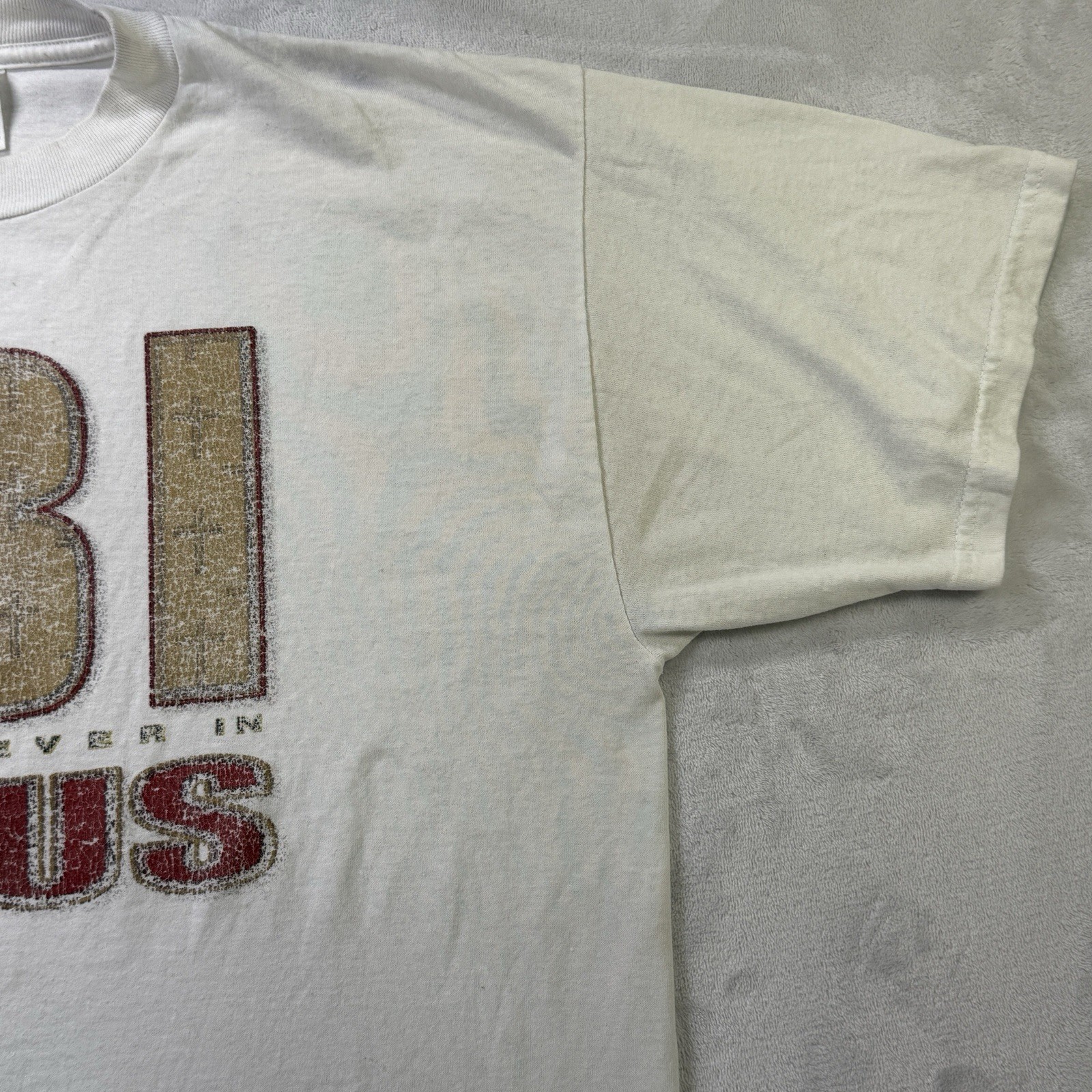 Vintage FBI Firm Believer In Jesus T Shirt XL Jerzees Religious Tee
