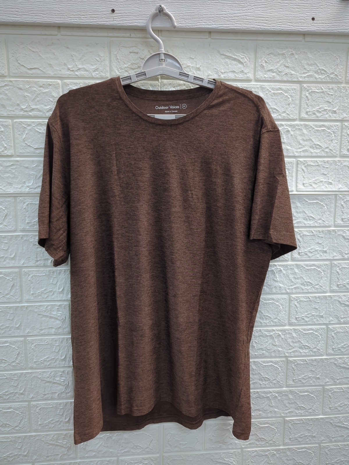 New Outdoor Voices Cloud Knit Short Sleeve Tshirt Men’s Size XL