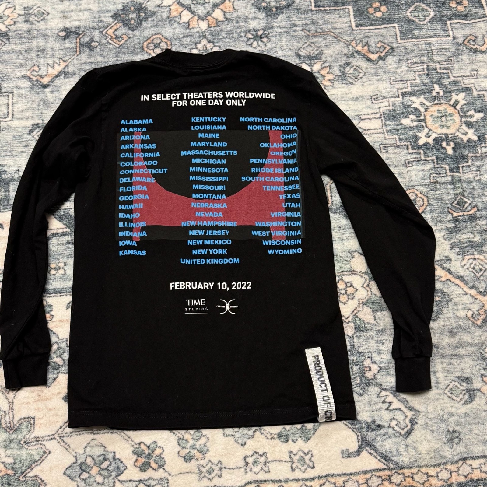 Kanye West x Creative Control Jeen-Yuhs Documentary Premiere Long Sleeve T-Shirt
