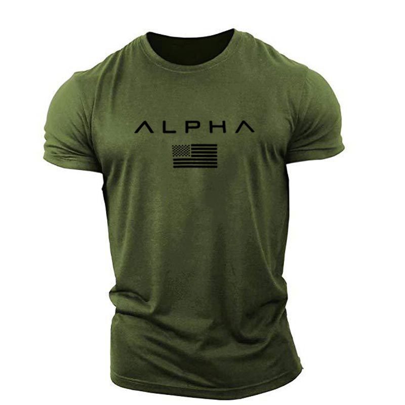 Men’s Workout Crew Neck Tee T Shirts Short Sleeve Gym Bodybuilding Muscle Shirts