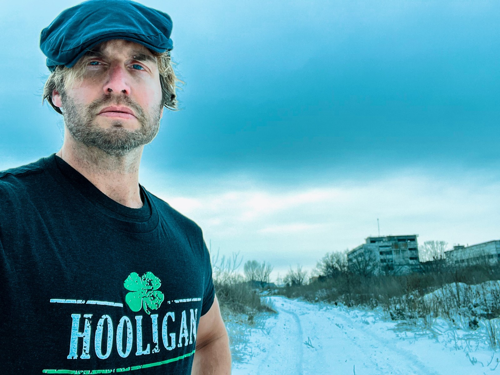 Mens Irish Clover Hooligan T Shirt Funny Saint Patricks Day Lucky Irish Tee