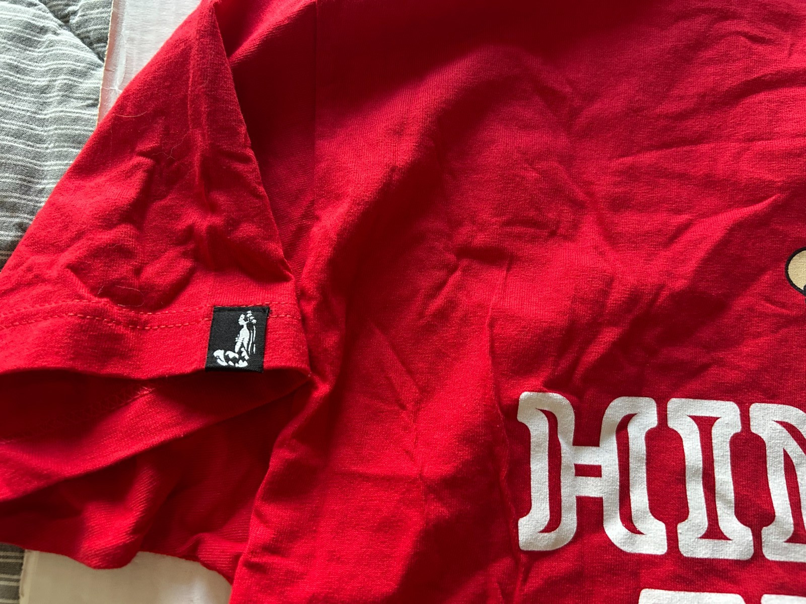 HINANO TAHITI TAHITIAN GIRL SIZE L RED SHORT SLEEVE T-SHIRT…SEE DESCRIPTION