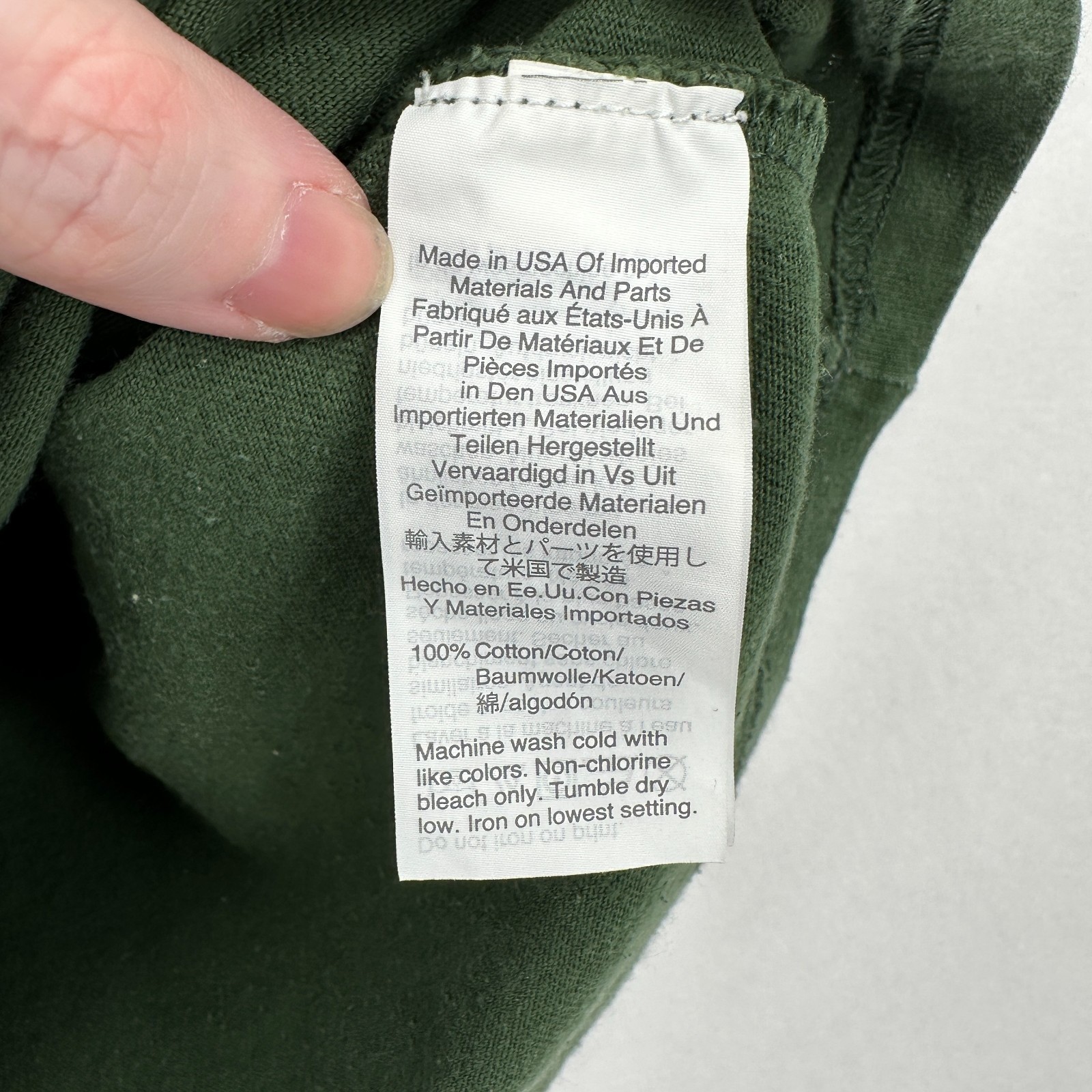 J Crew x Oxford Pennant NY T-Shirt Mens SZ S Green Shirt Academia Preppy College