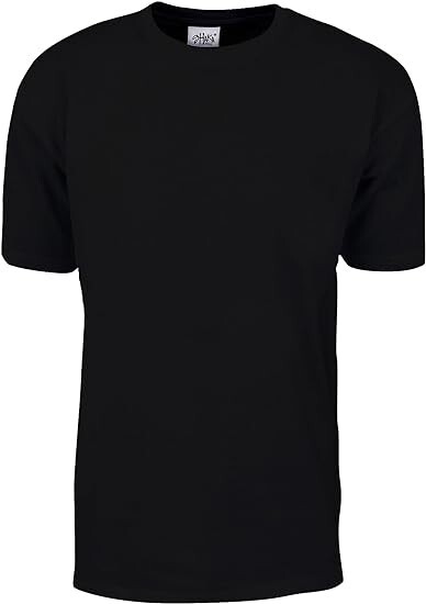 Shaka Wear Mens Short Sleeve Basic Plain Tee Max Heavyweight T-Shirt