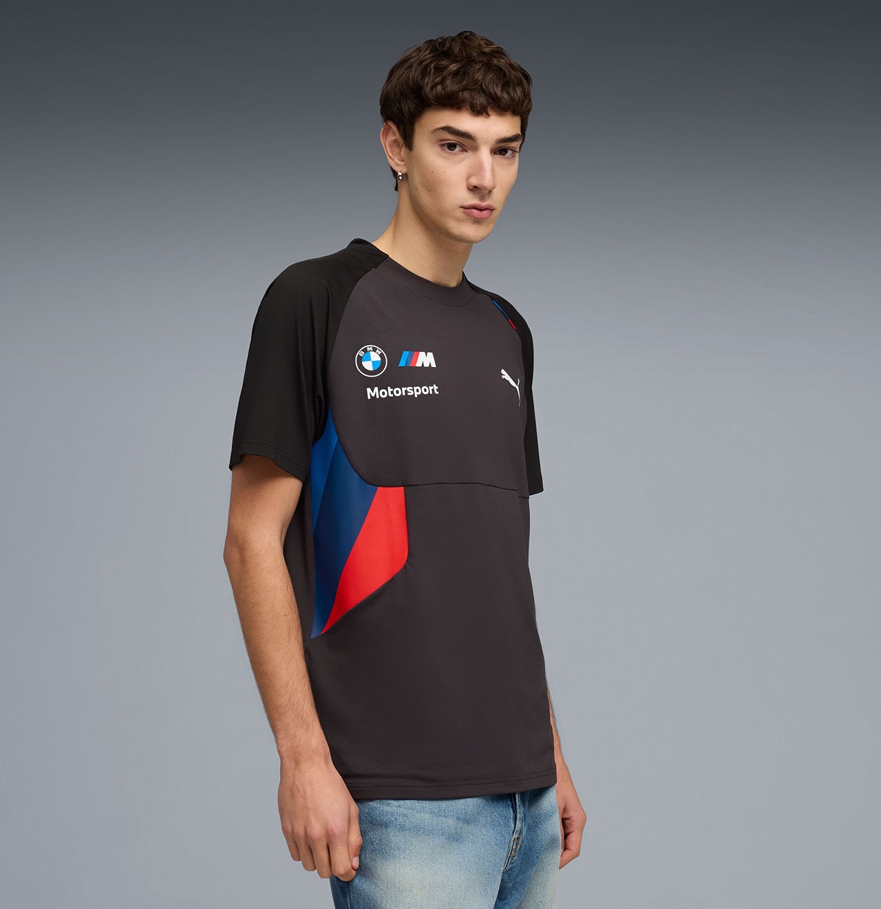 BMW Motorsport PUMATECH Men’s 2026 Team T-Shirt – Black