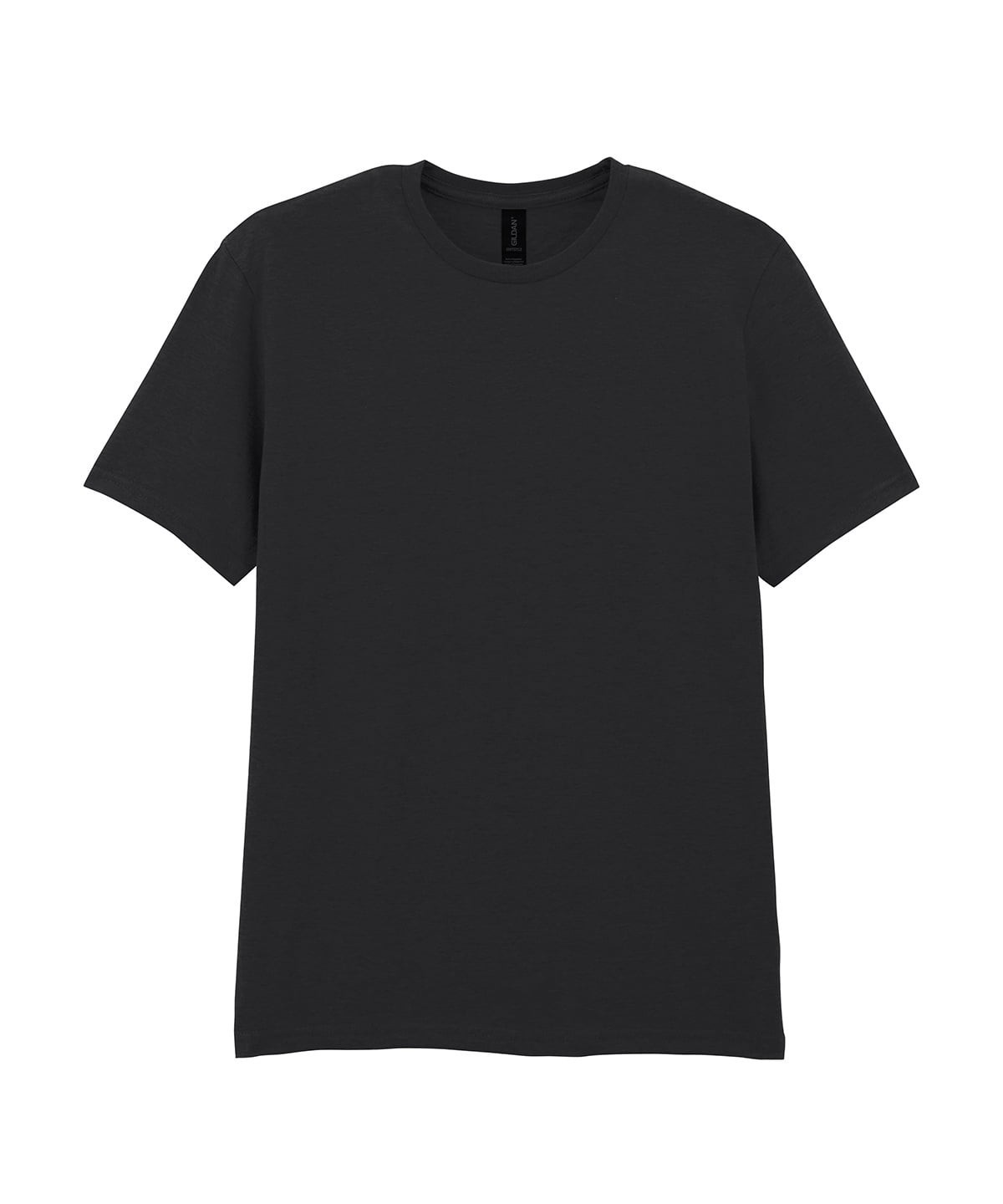 Gildan Softstyle Mens T Shirts Multipack 3 or 5 Plain Cotton Black