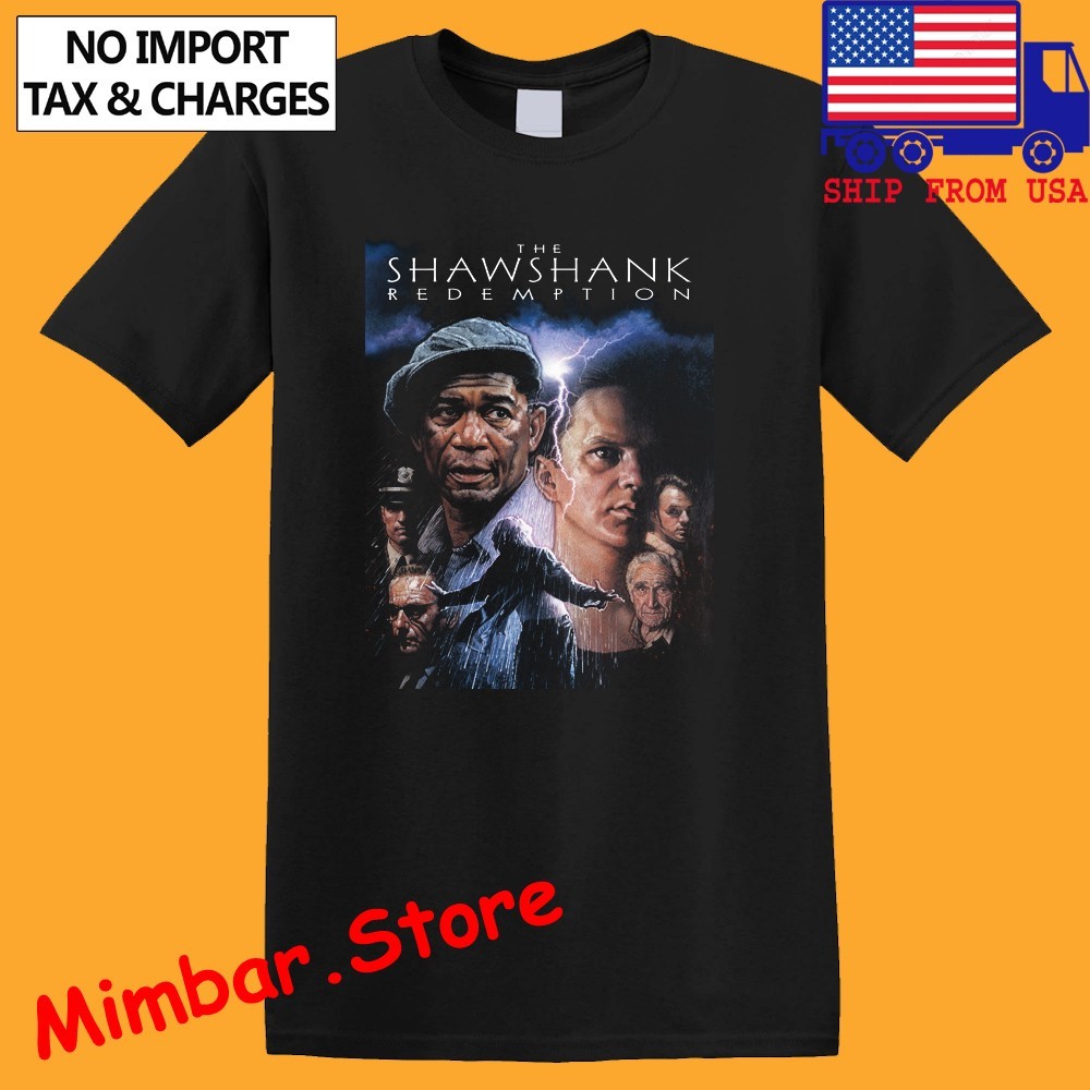The Shawshank Redemption Movie Men’s Black Size S-5XL