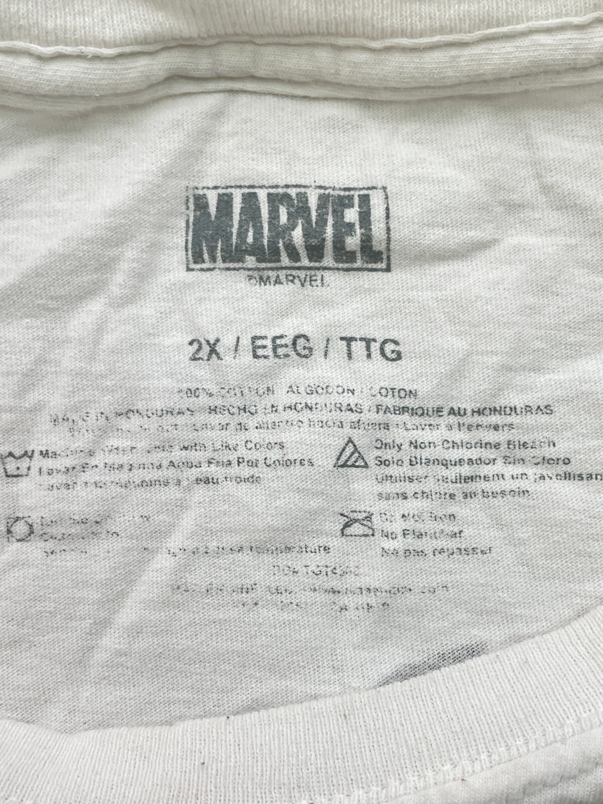 X-Men Marvel Comics Cover Wolverine Gambit Rogue White Graphic T-Shirt Men’s 2XL
