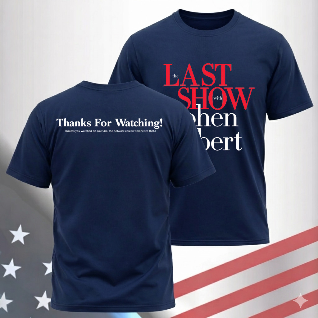 Thanks for Watching TV Show 2026 T-shirt, Late Night Comedy Cotton T-Shirt
