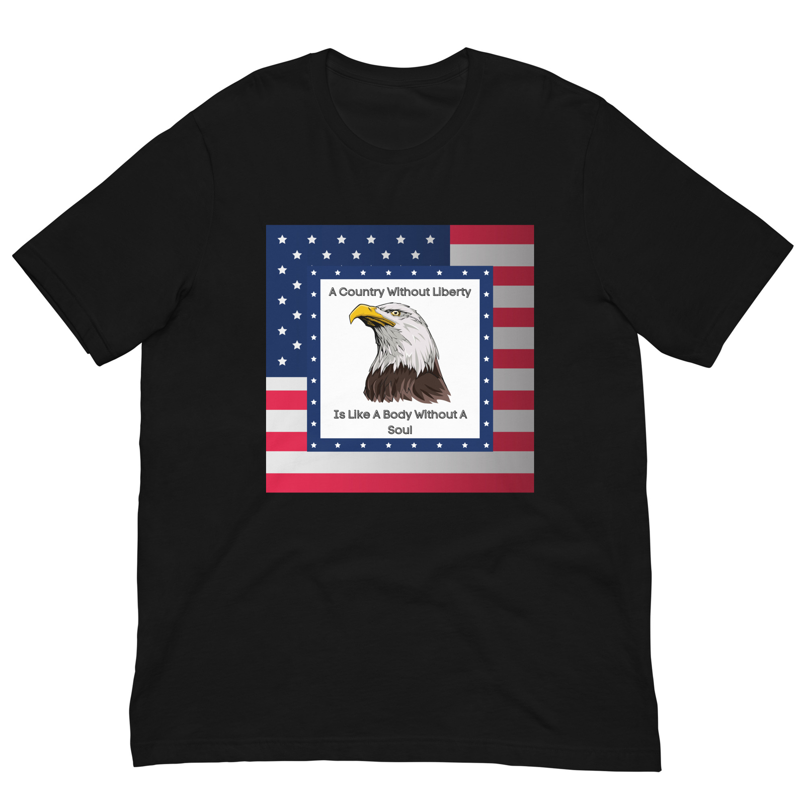 Patriot Day Unisex Staple T-Shirt – Bella + Canvas 3001 America USA Eagle