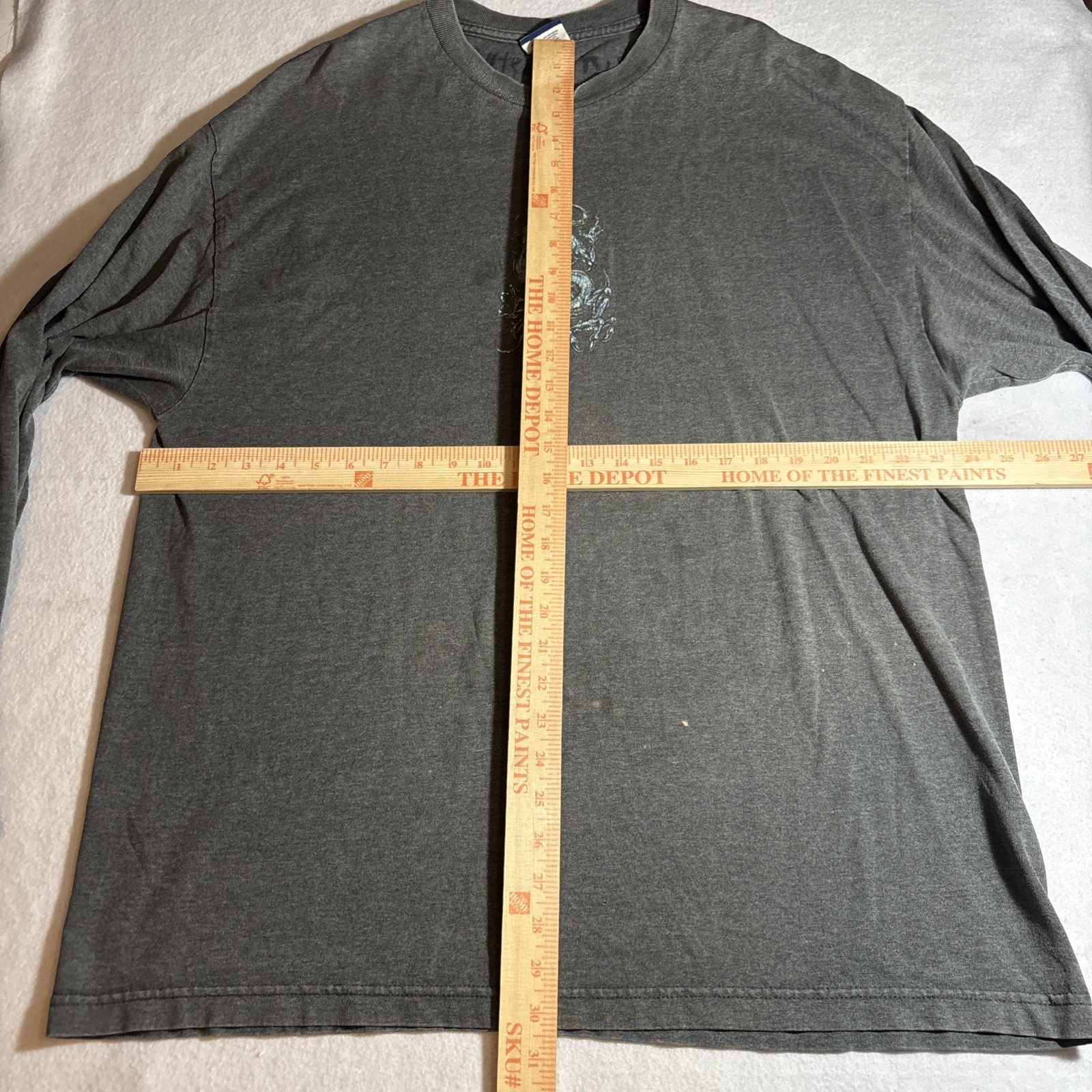 Y2K Shirt Mens 2XL Sideout Dragon Long Sleeves 90s Vintage Skate Surf USA