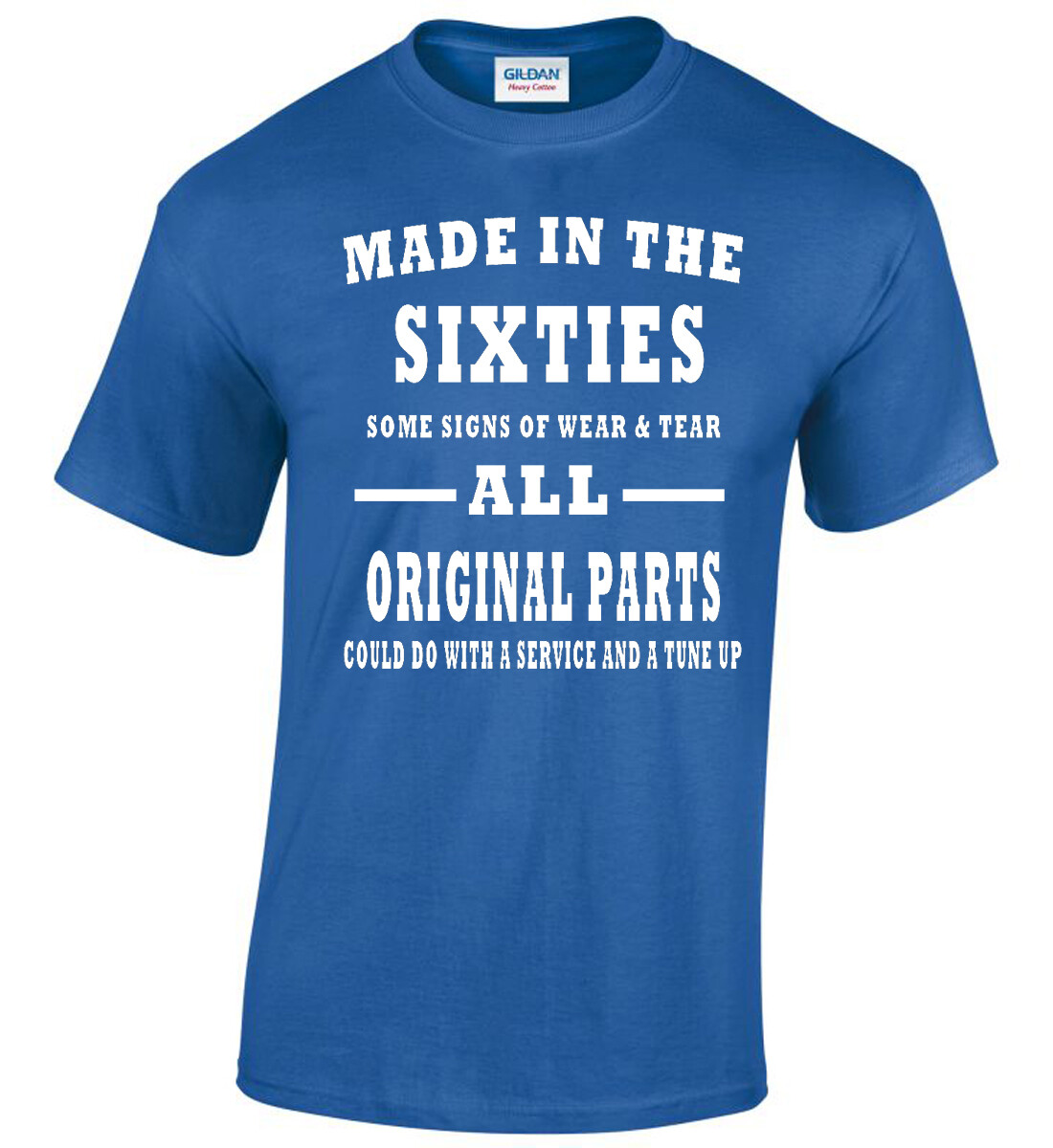 Born In The Sixties 60’s Mens T-Shirt Party Birthday Fathers Day Christmas Gift