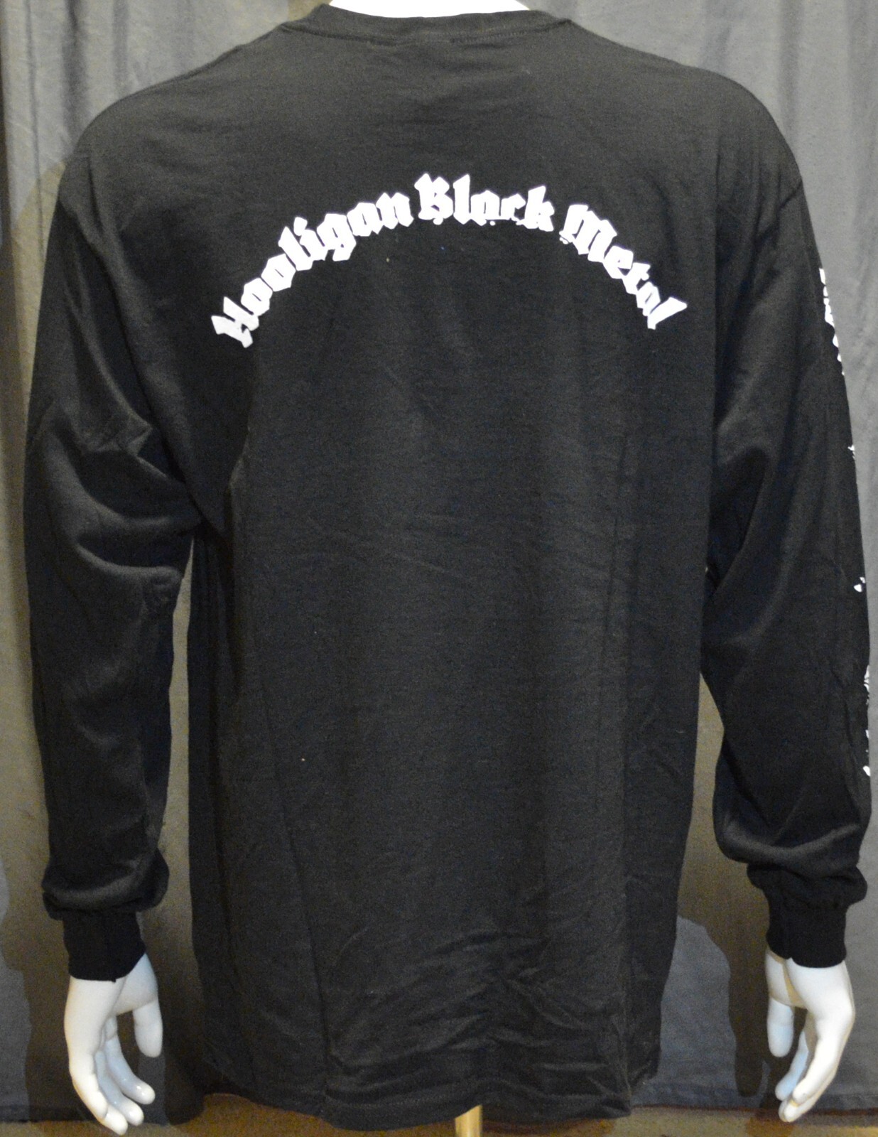 KOMMANDO PESTE NOIRE HOOLIGAN BLACK METAL Long Sleeve french retour de flamme