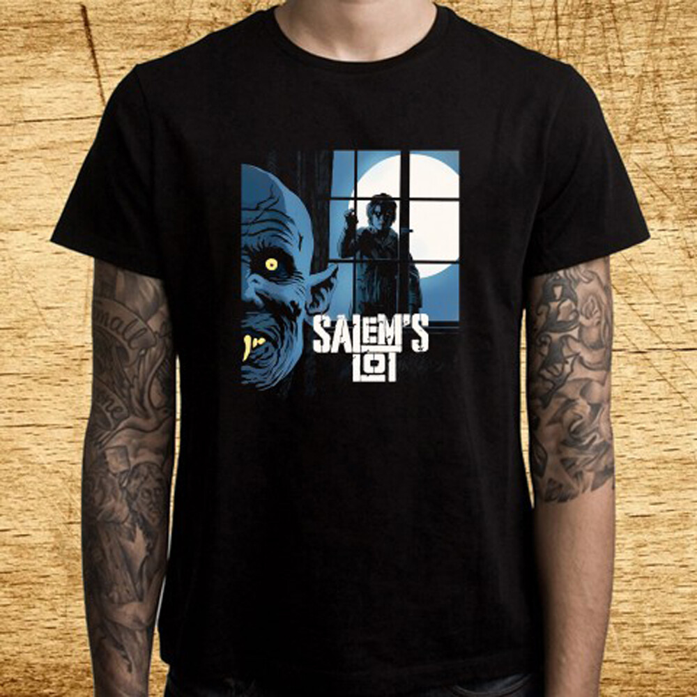 Salem’s Lot Horror Movie Men’s Black T-Shirt Size S-5XL
