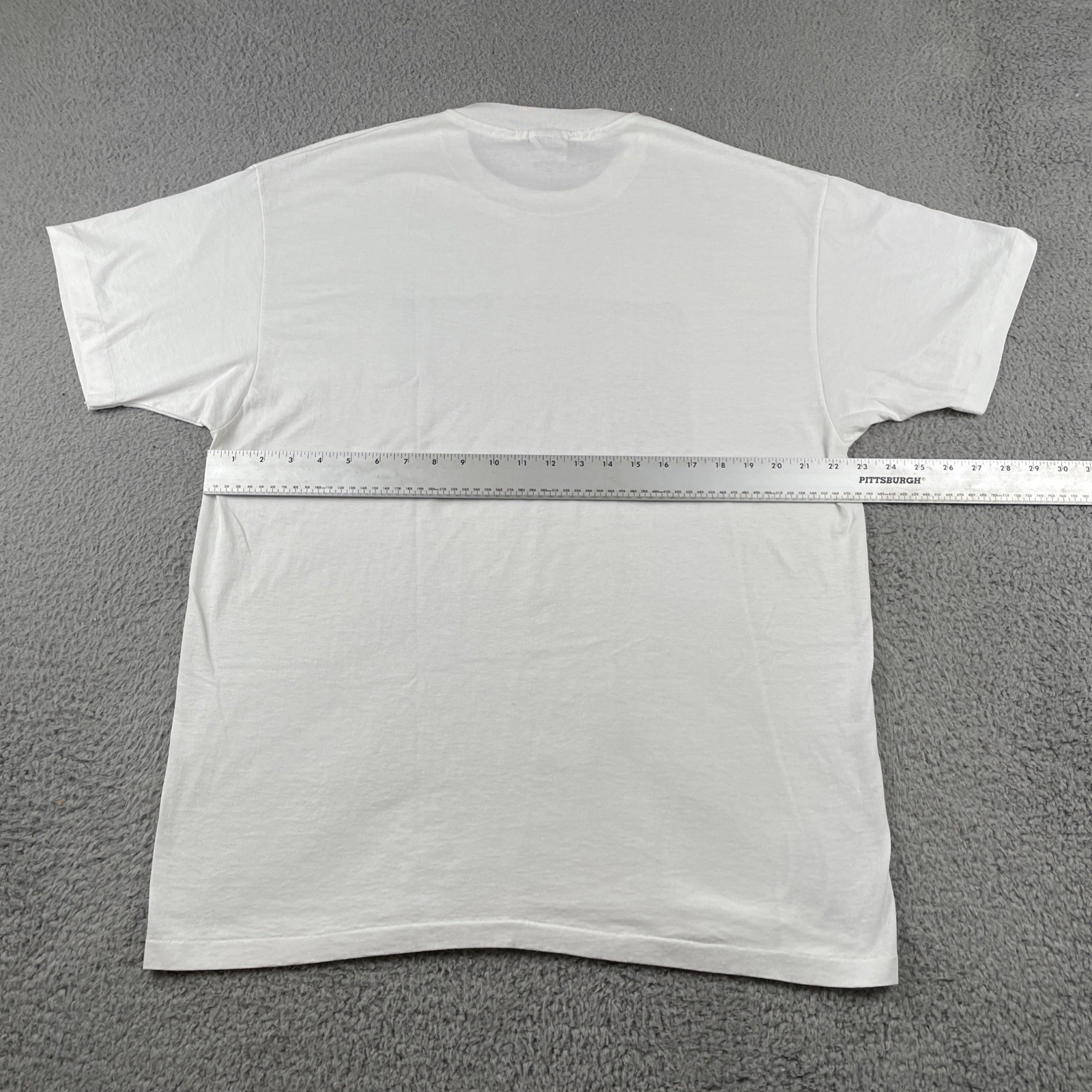 Vtg Hanes XL White T Shirt 1993 North Kingstown Soccer Invitational Made In USA