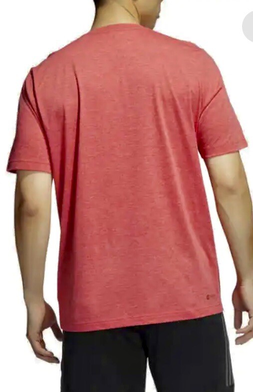 adidas Men’s Short Sleeve Tee Red