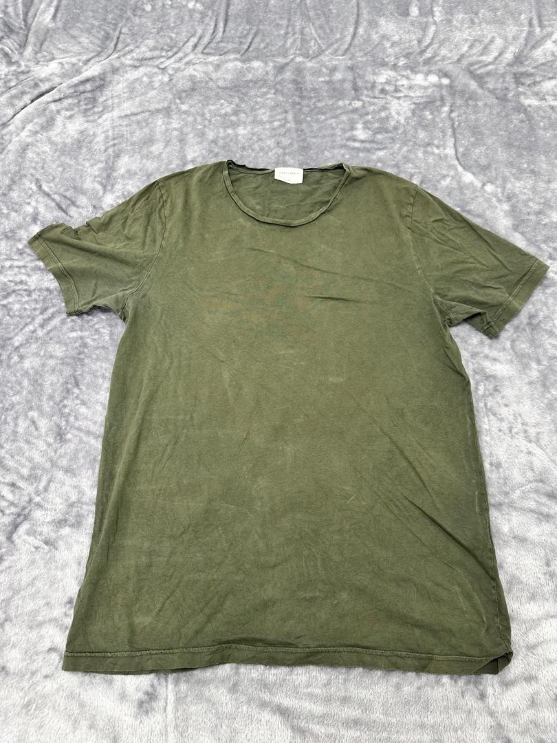 A days March Men’s Olive Green Round Neck Short Sleeve T-shirt Size (M) A13-30