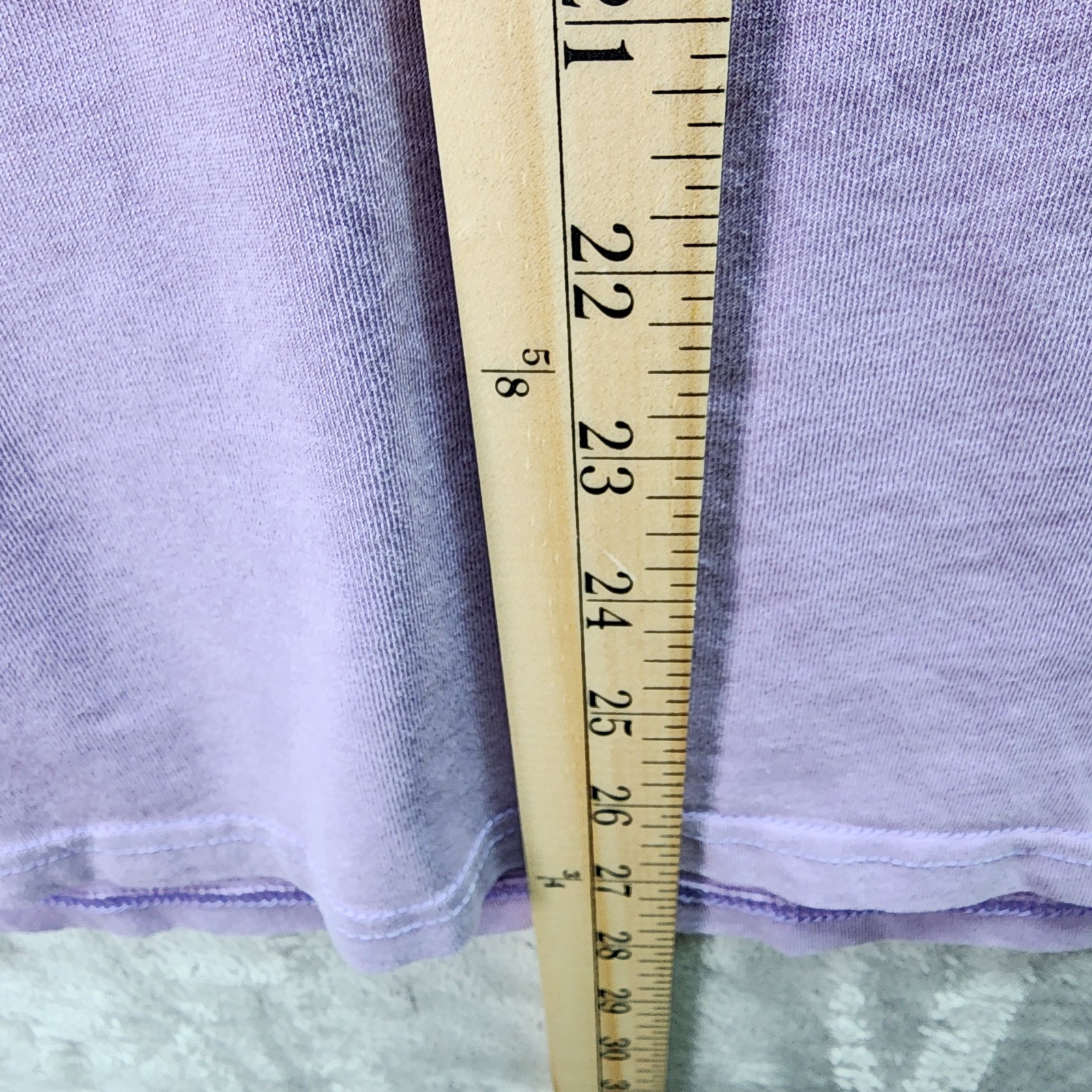 WXM Clothing Lavender T Shirt Mens Large 100% Cotton Minimalist Streetwear
