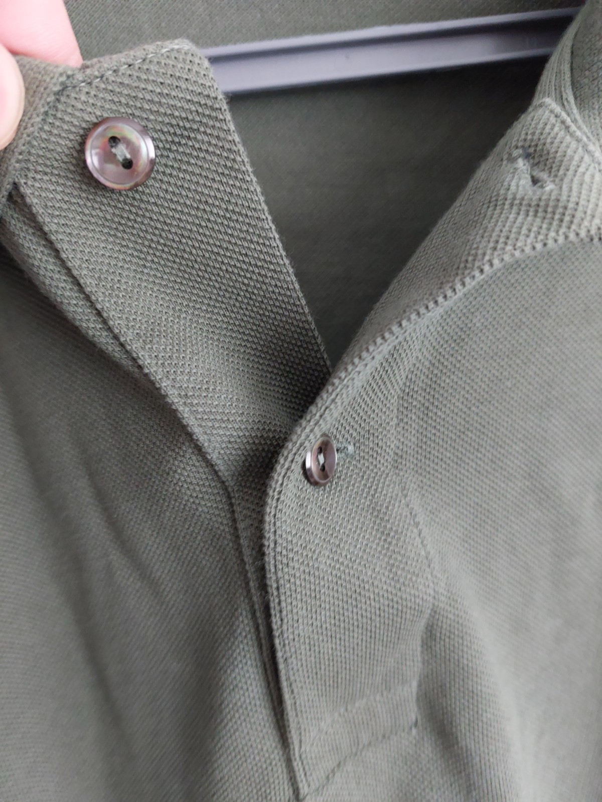 LACOSTE 5XL (SIZE 10) GREEN POLO SHIRT USED VERY GOOD CONDITION