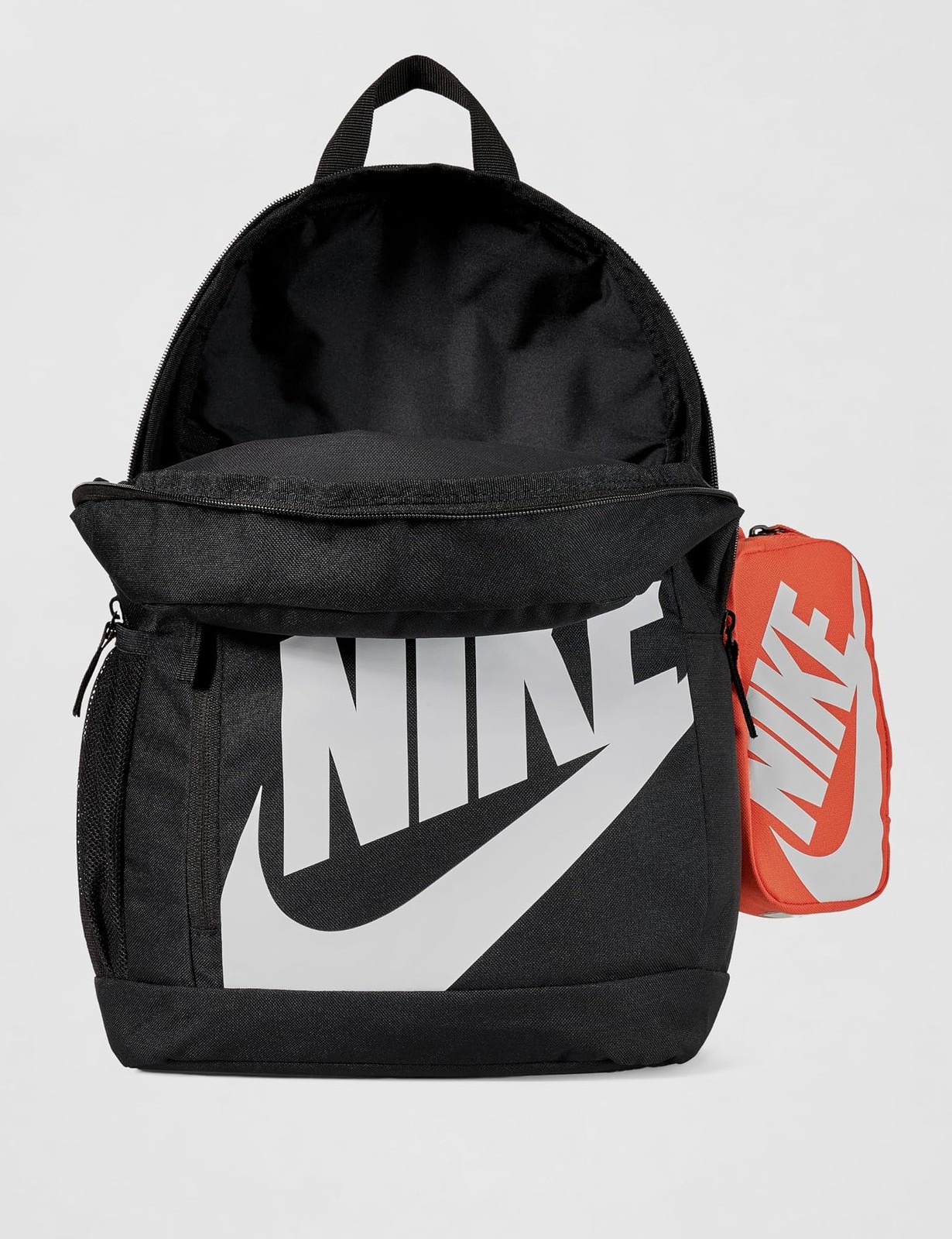 Nike Kids’ Elemental Backpack (20L), Hydrogen Blue/Orange/White, MISC – Hydrogen