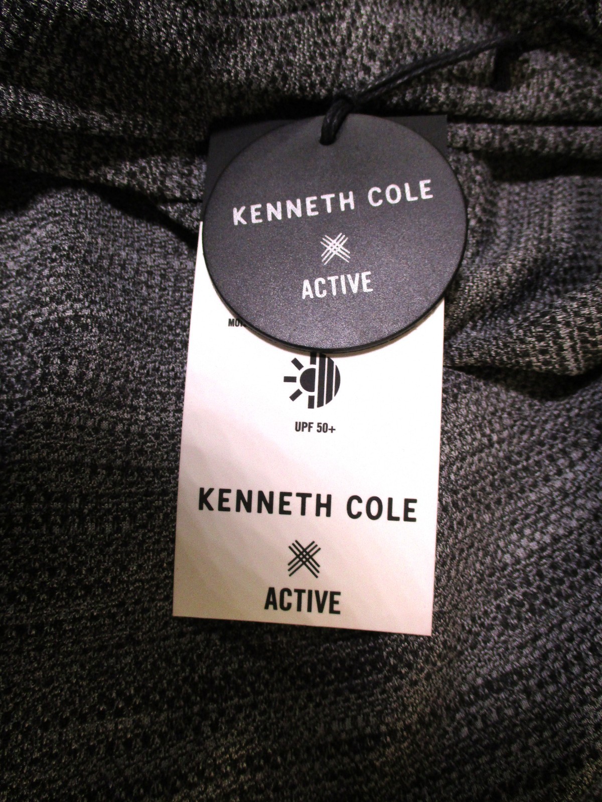 Kenneth Cole Active Men’s Short-Sleeve Crewneck Compression Shirt, Size L, New