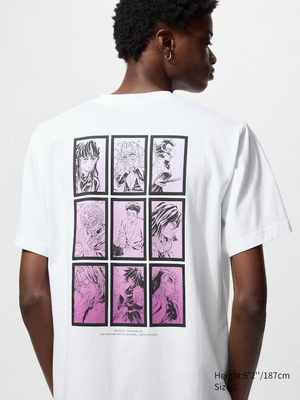 UNIQLO NWT Demon Slayer Infinity Castle T-Shirt Hashira Tanjiro US Sizes XS-XL