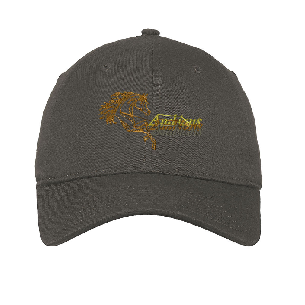 Arabian Horses Embroidered Soft Low Profile Hat