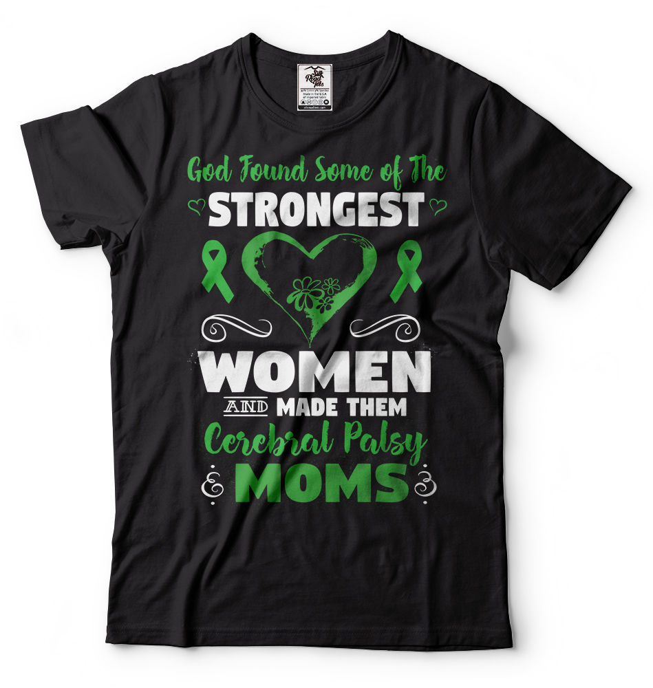 Cerebral Palsy Mom T-shirt Cerebral Palsy awareness Strongest Mother Tee Shirt