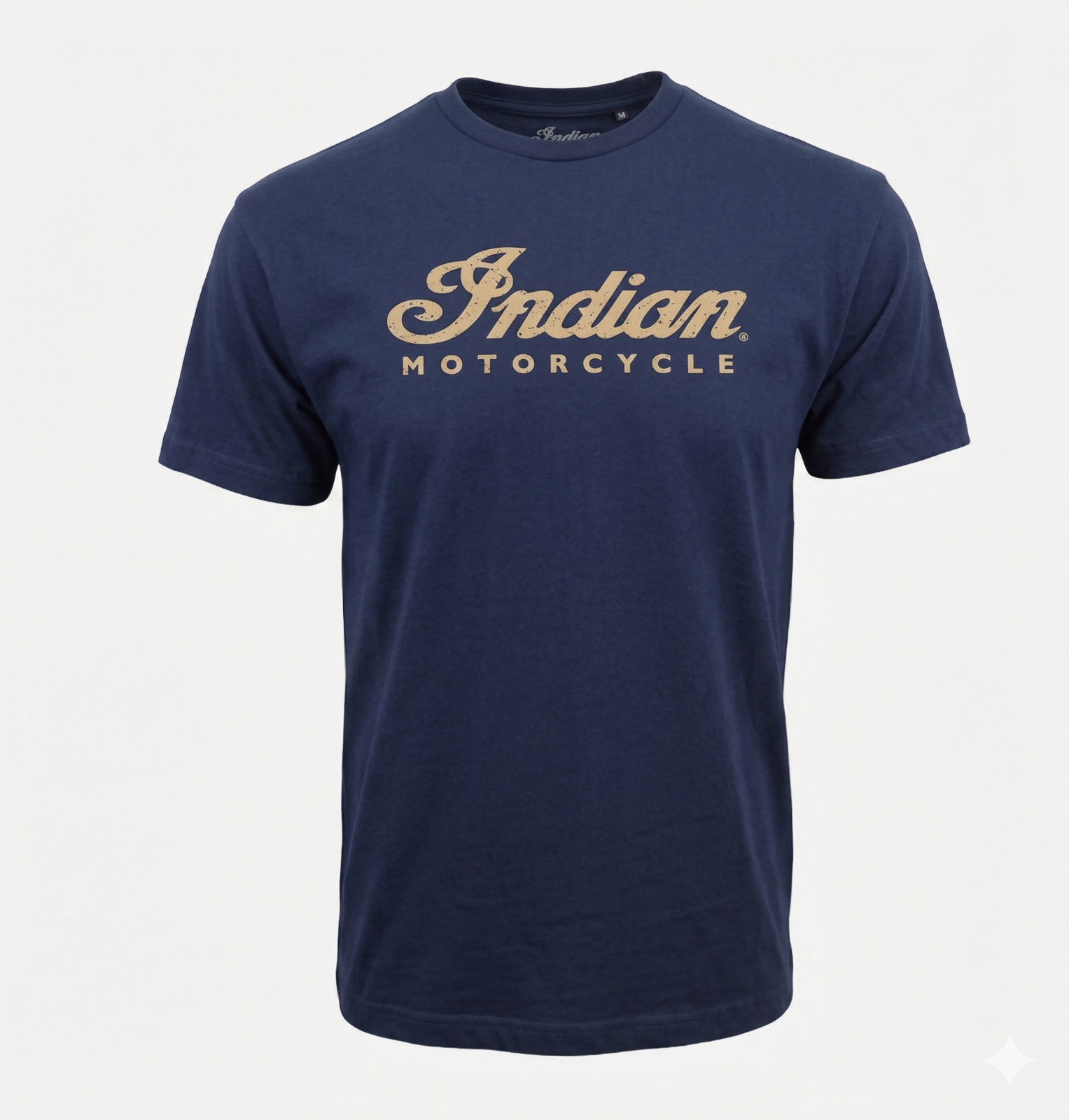 Indian Motorcycle Logo T-Shirt Vintage Graphic Tee Premium Cotton FREE SHIPPING
