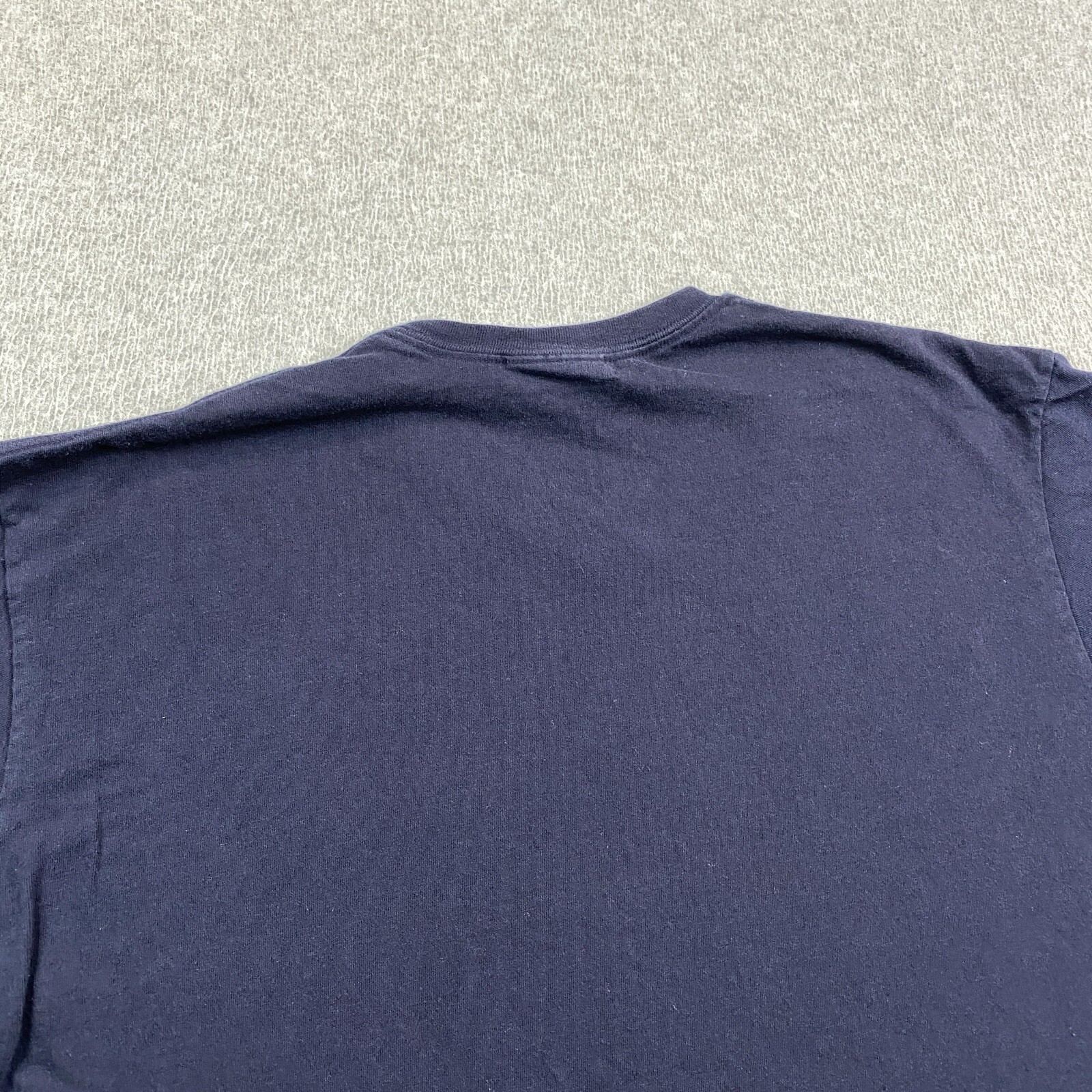 Polo Sport Ralph Lauren Shirt Mens Large V-Neck Cotton Navy Blue Preppy Casual