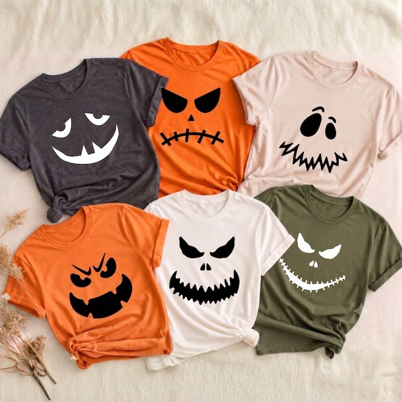 New Pumpkin Season Custom Halloween Matching Group Unisex S-5XL Shirt PT274