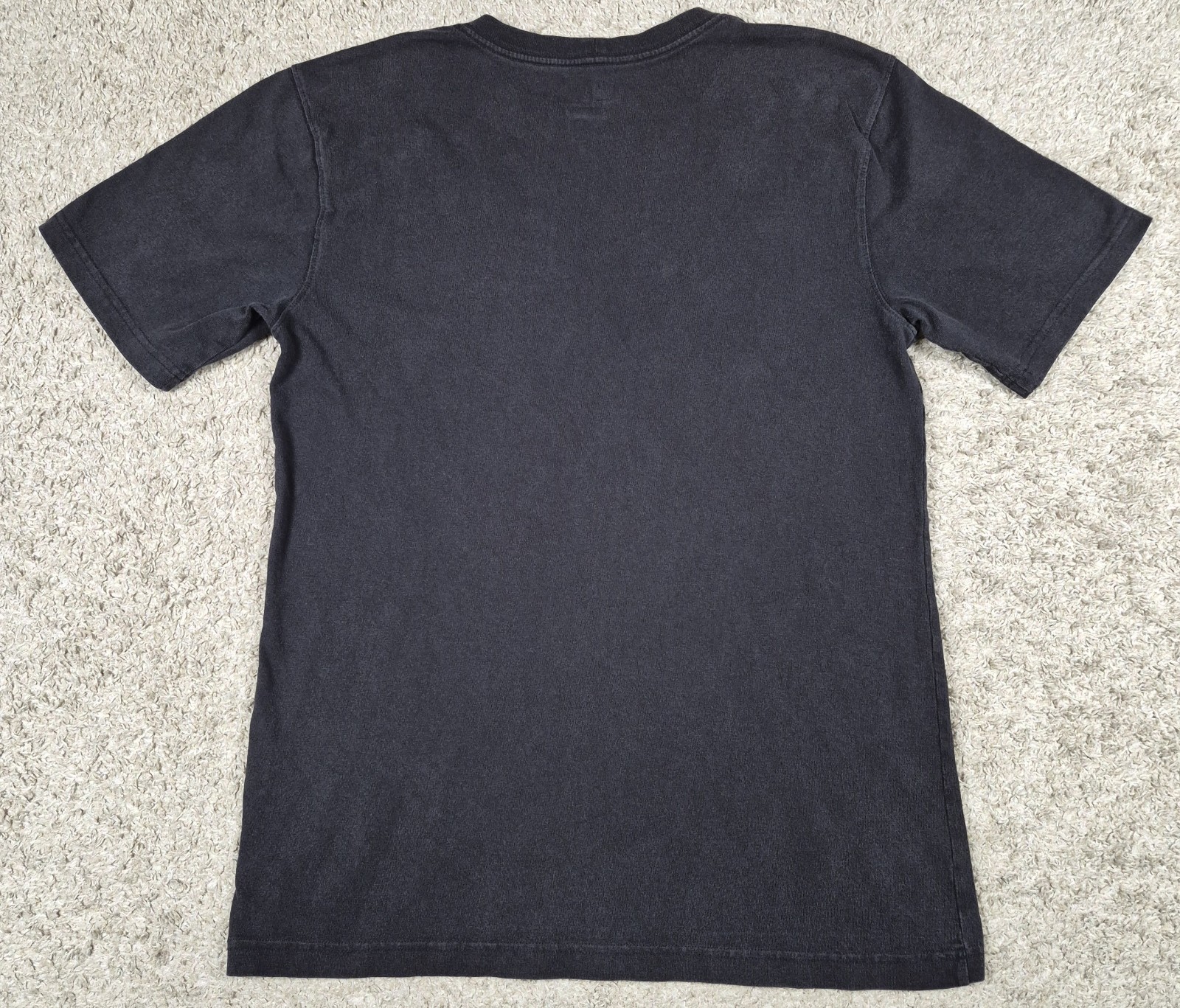 Lot Of 2 Carhartt Relaxed Fit Mens Pocket Tshirts Small Gray Black Short Sleeve