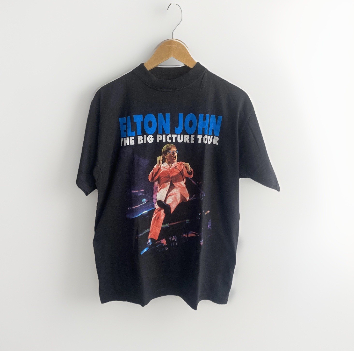 Elton John Vintage 1998 Big Picture Tour T Shirt Medium BG
