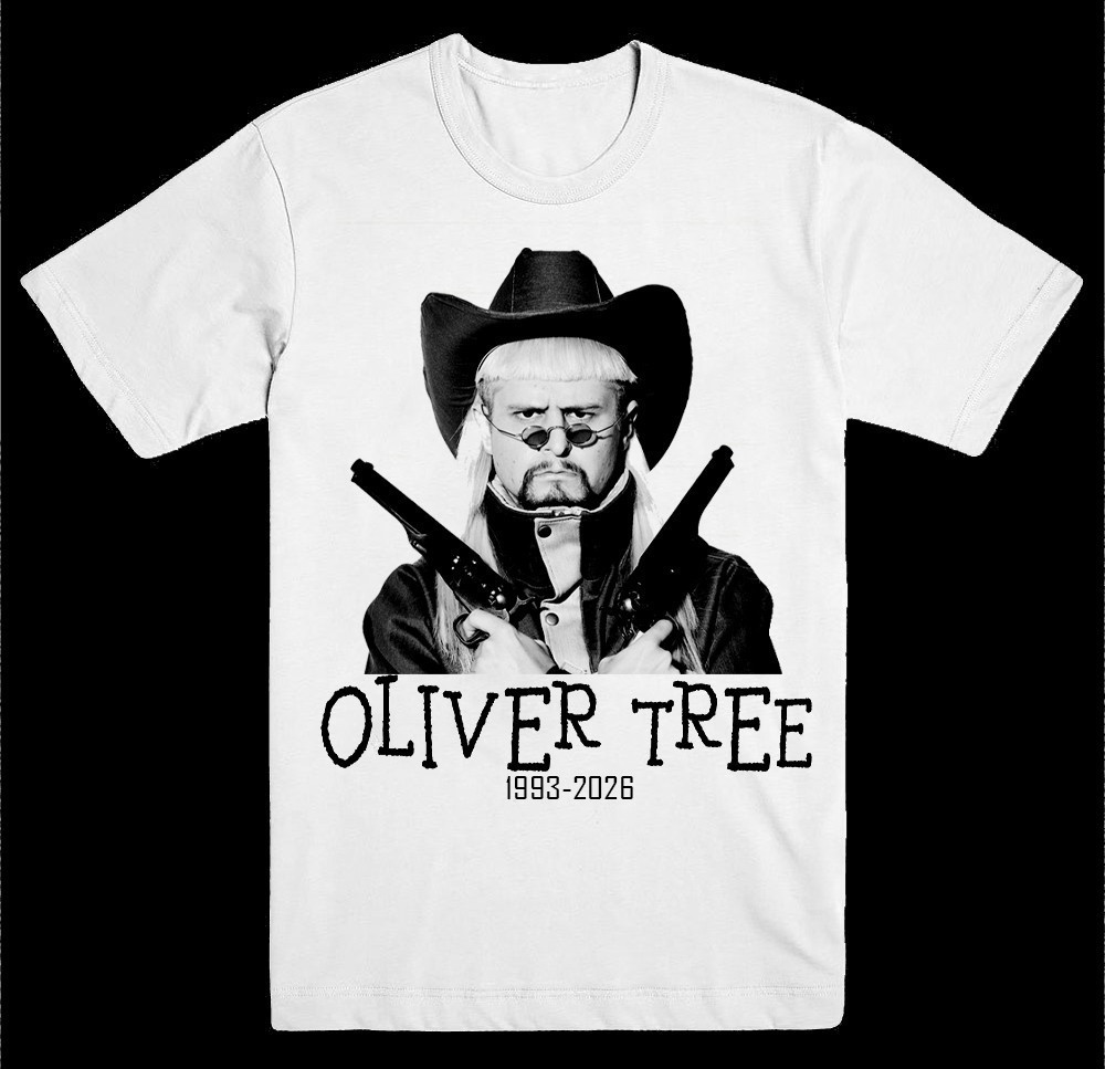 Oliver Tree White Cotton Shirt Full size S-5XL U65.193