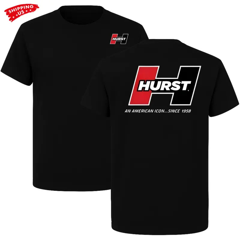 Hurst Performance T-Shirt, Classic Muscle Car Logo Graphic Tee