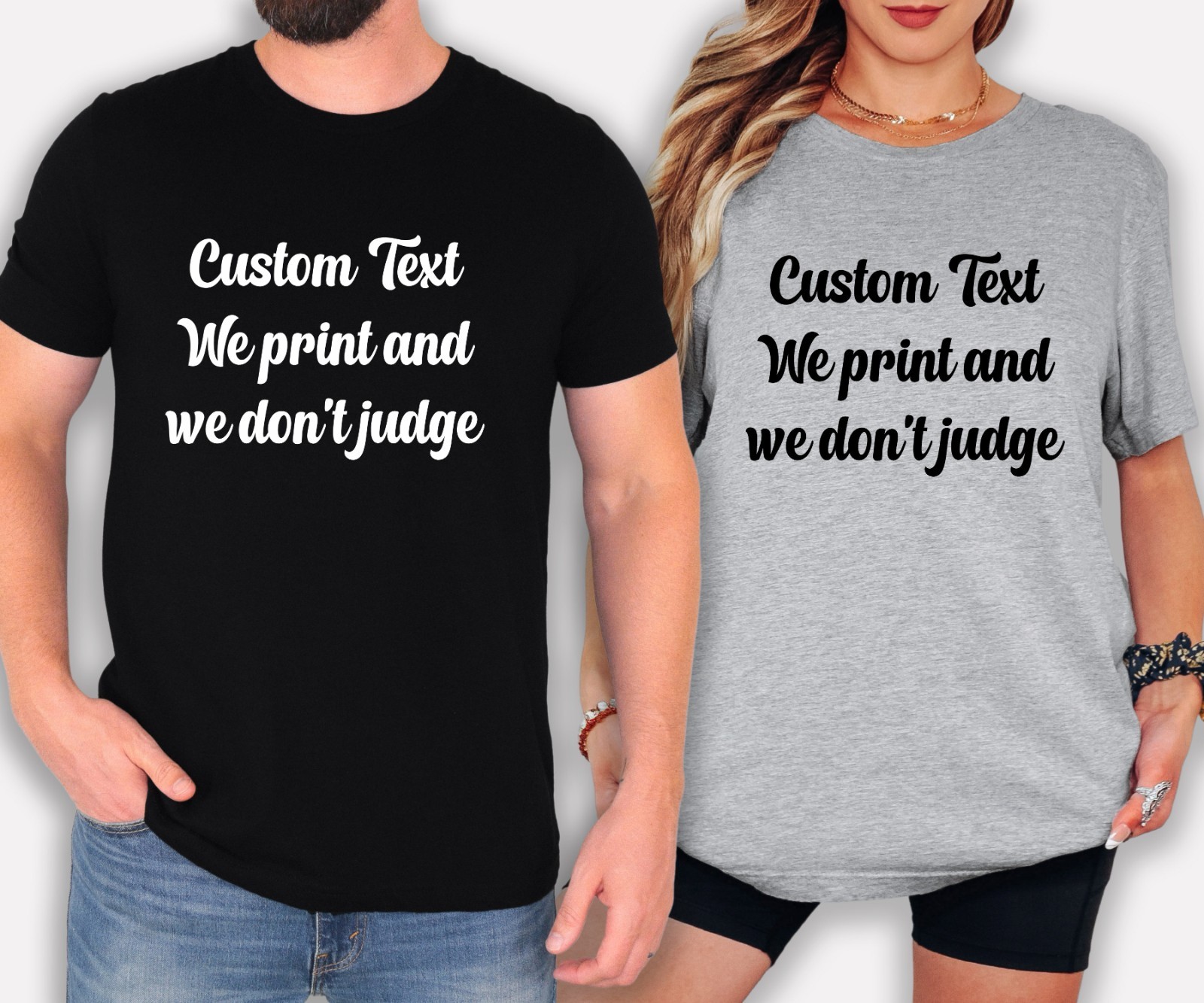 Custom Printed Bella 3001 Cotton T-Shirt: Personalized Design, Any Occasion