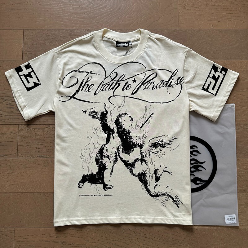 HELL STUDIOS STAR The Path To Paradise Men’s Fashion Same Short sleeved T-shirt