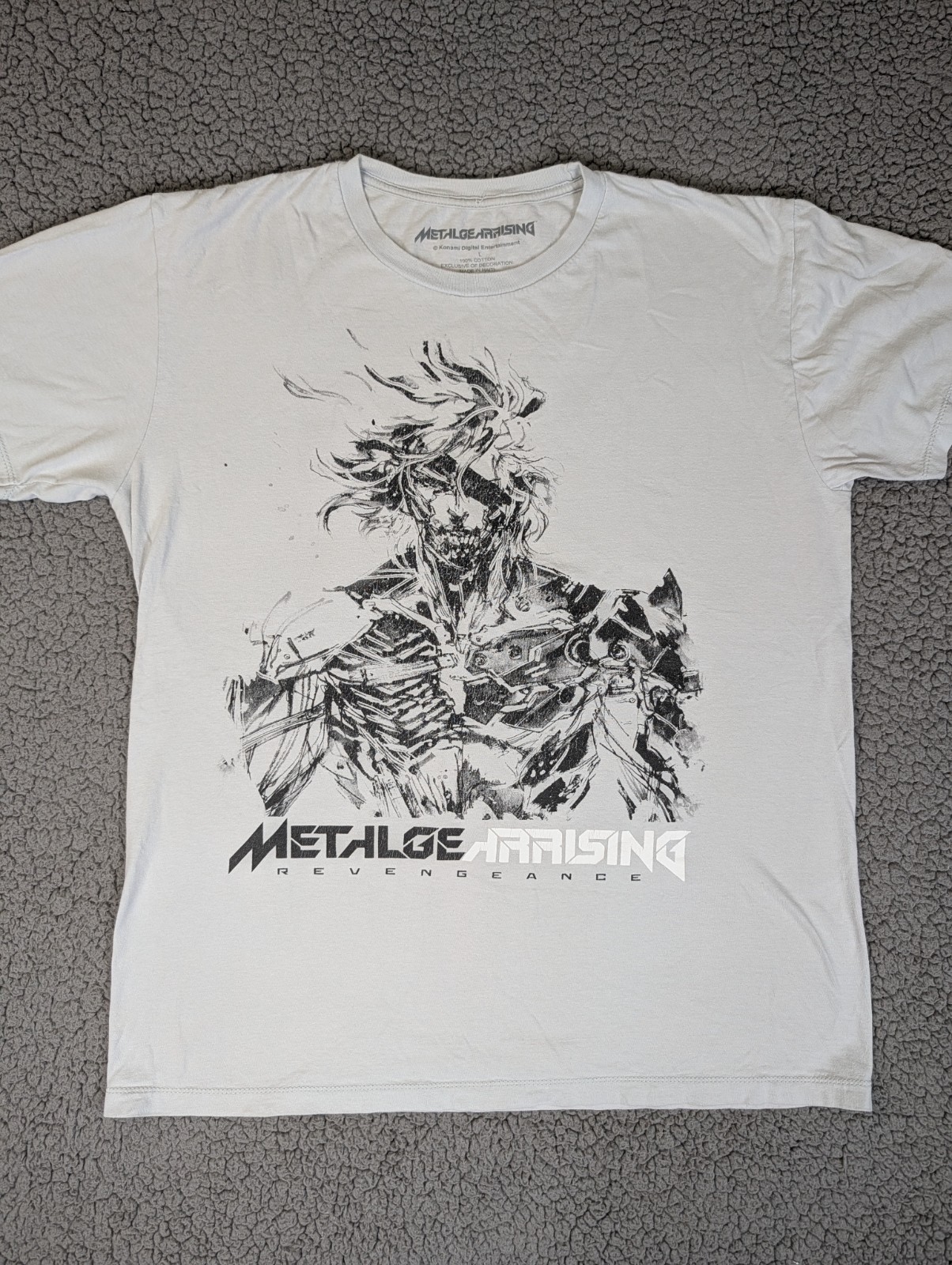 Vintage 2013 Metal Gear Rising Revengeance Raiden Promo Tee – Konami Official