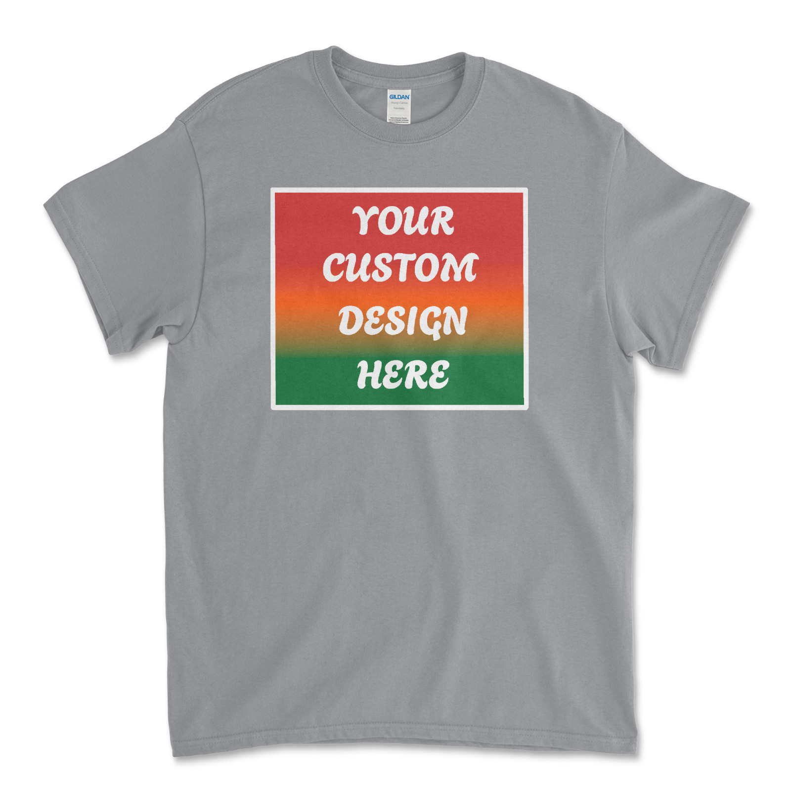 Personalized Custom T-Shirt Customized w/Photo, Text, Logo DTF on Gildan shirt