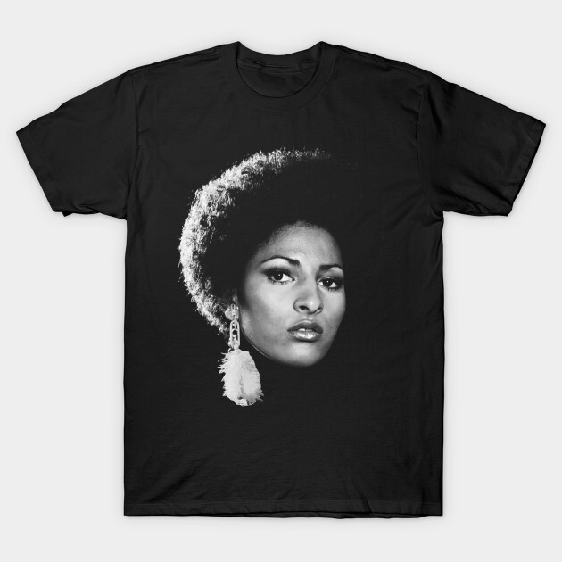 90s Pam Grier T-Shirt Short Sleeve All Sizes S to 5 XL T01